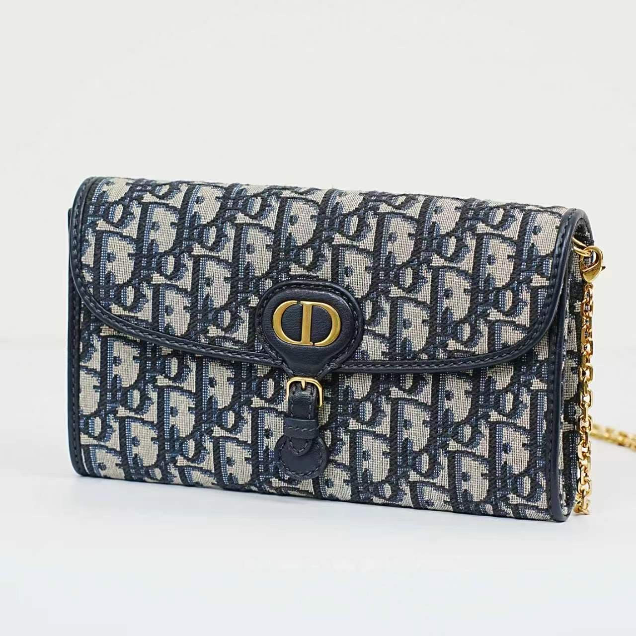 Dior - Bobby East-West - Cloth - Blue - (mini)