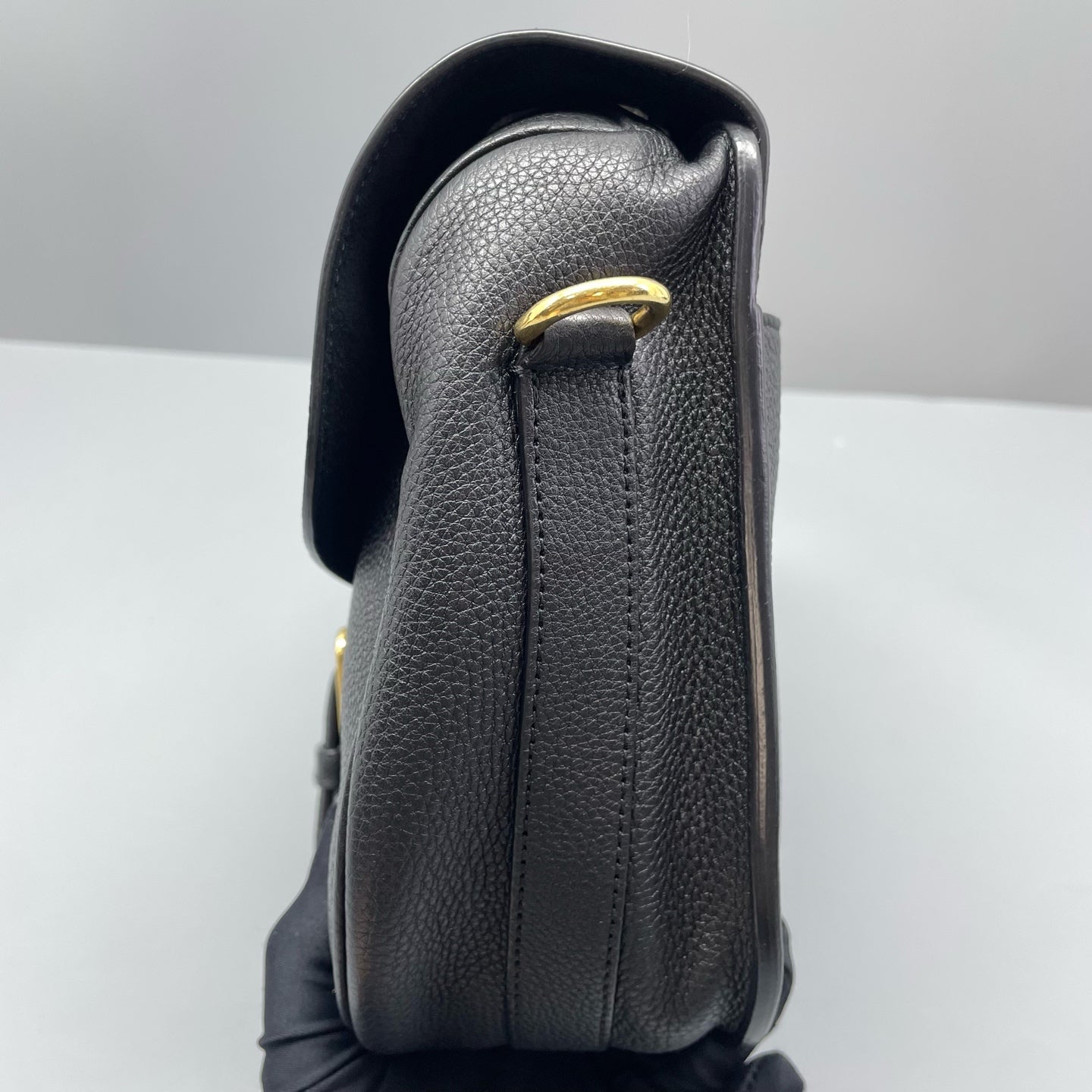 Dior - Bobby - Grained calfskin leather - Black - (medium)