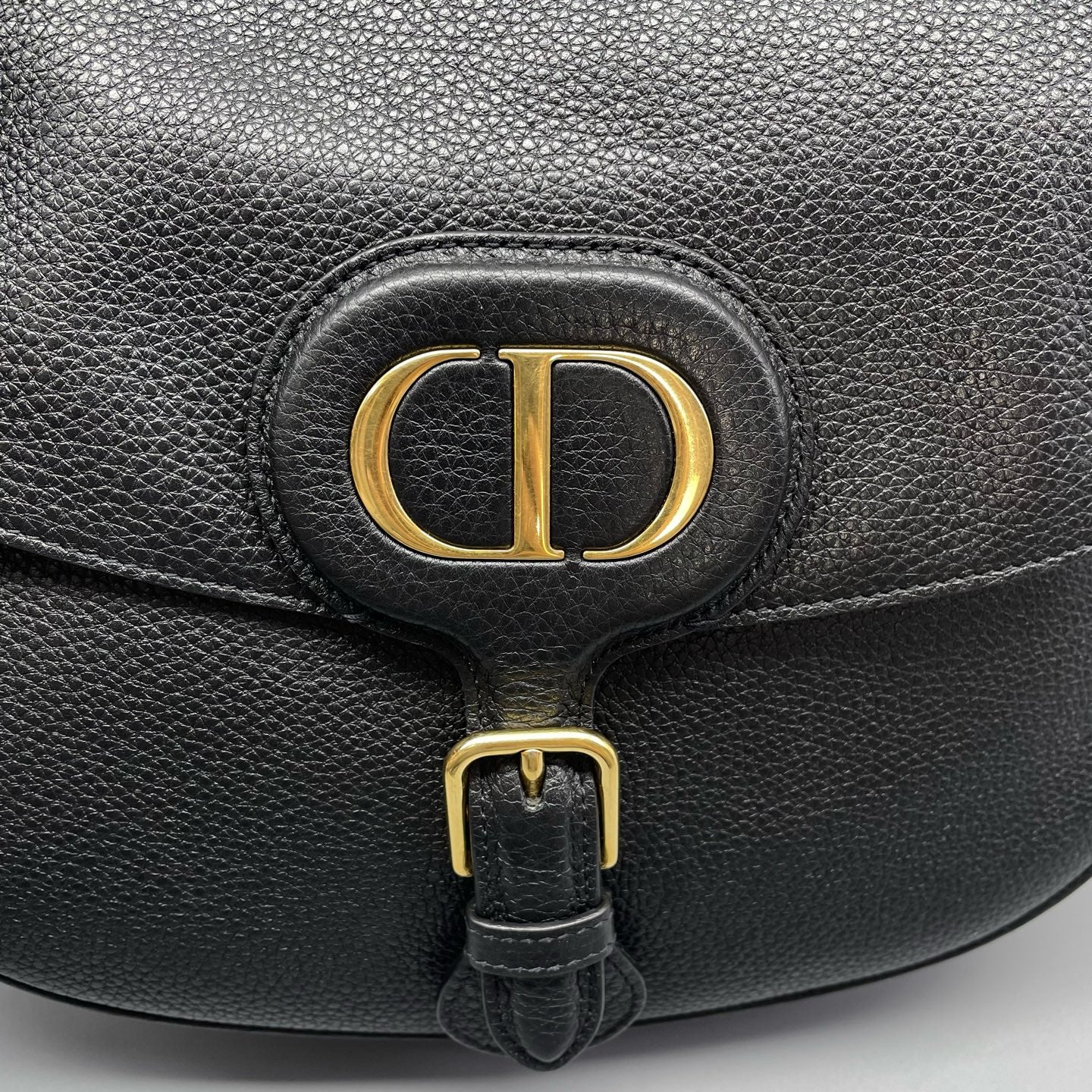 Dior - Bobby - Grained calfskin leather - Black - (medium)