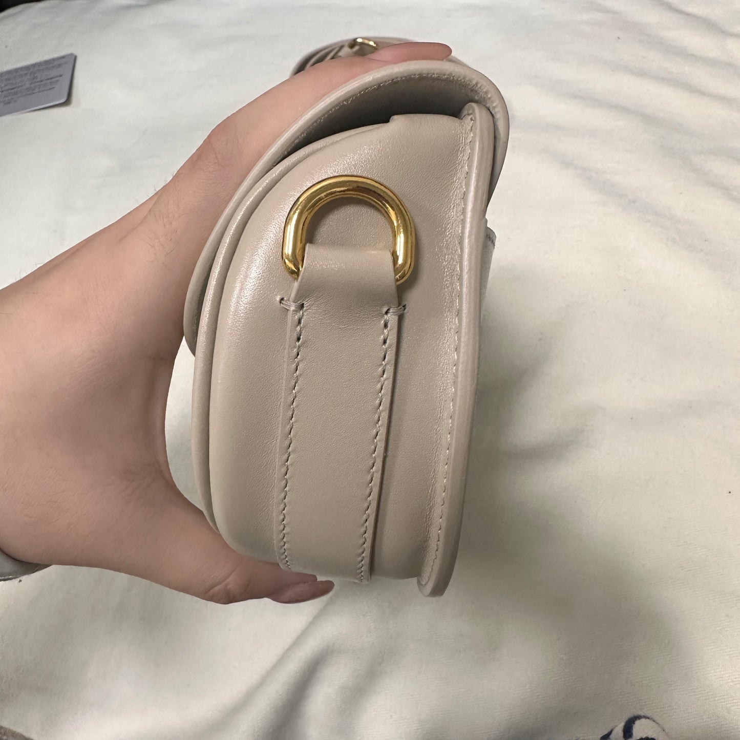 Dior - Bobby - Leather - Beige - (small)