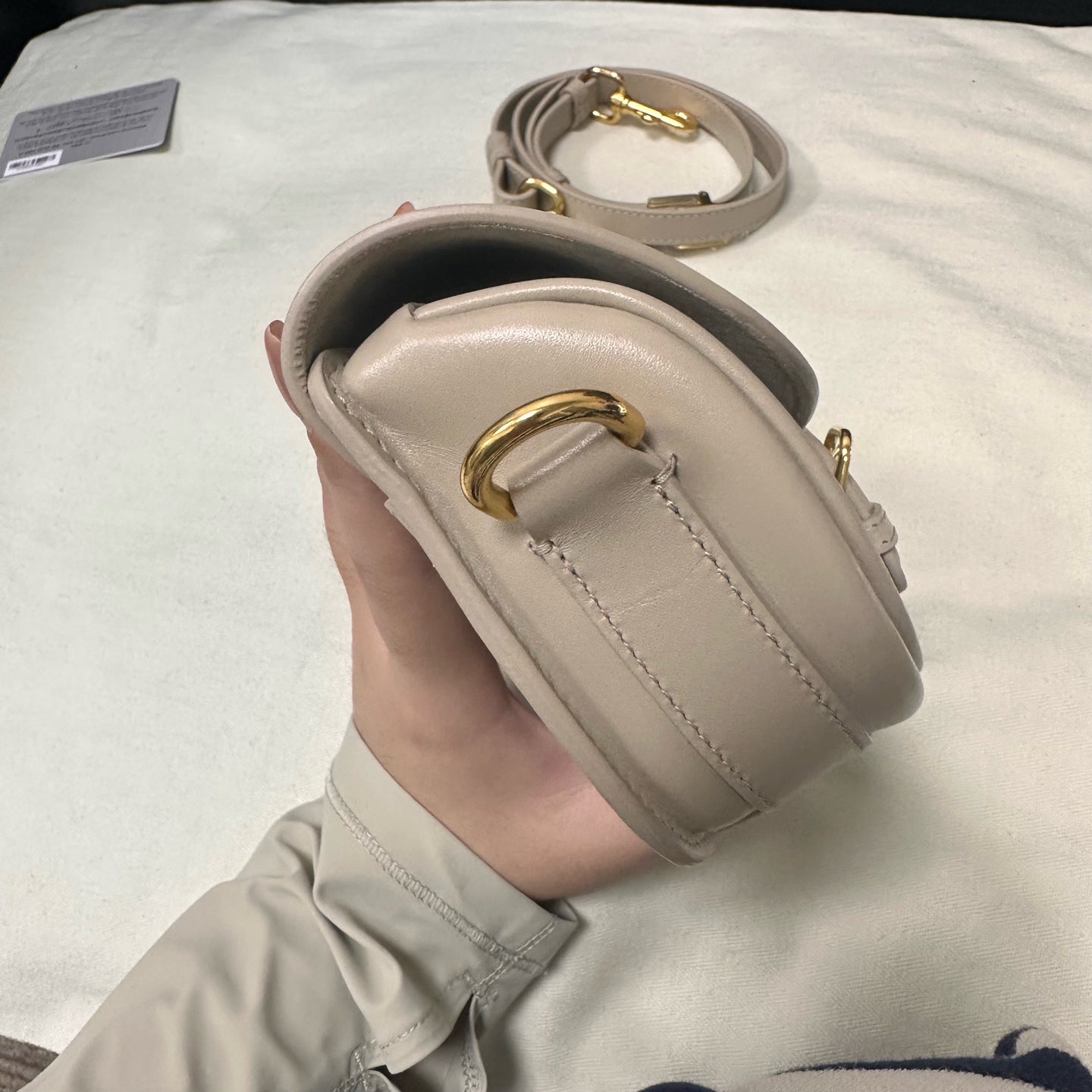 Dior - Bobby - Leather - Beige - (small)
