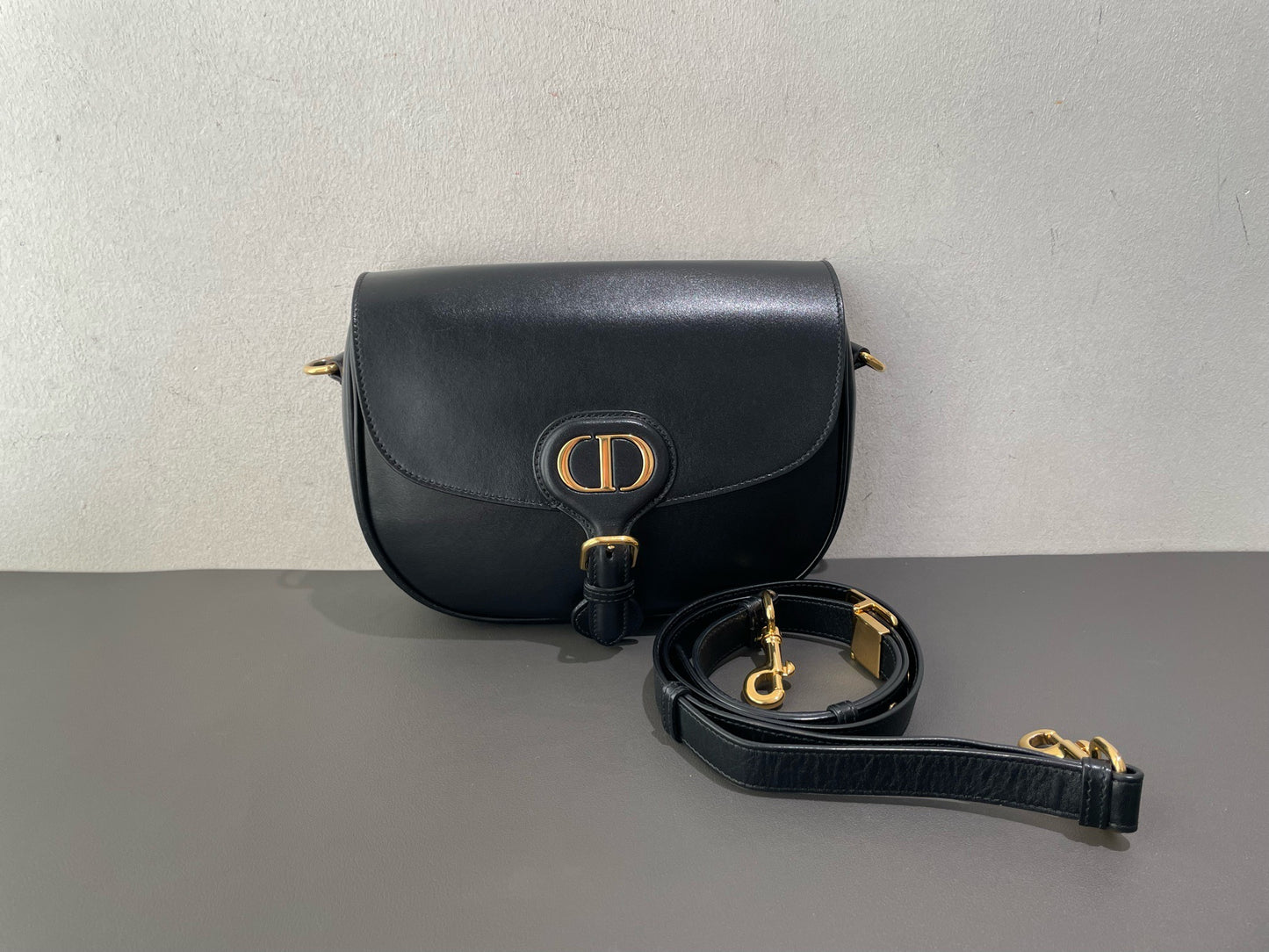 Dior - Bobby - Leather - Black - (Medium)