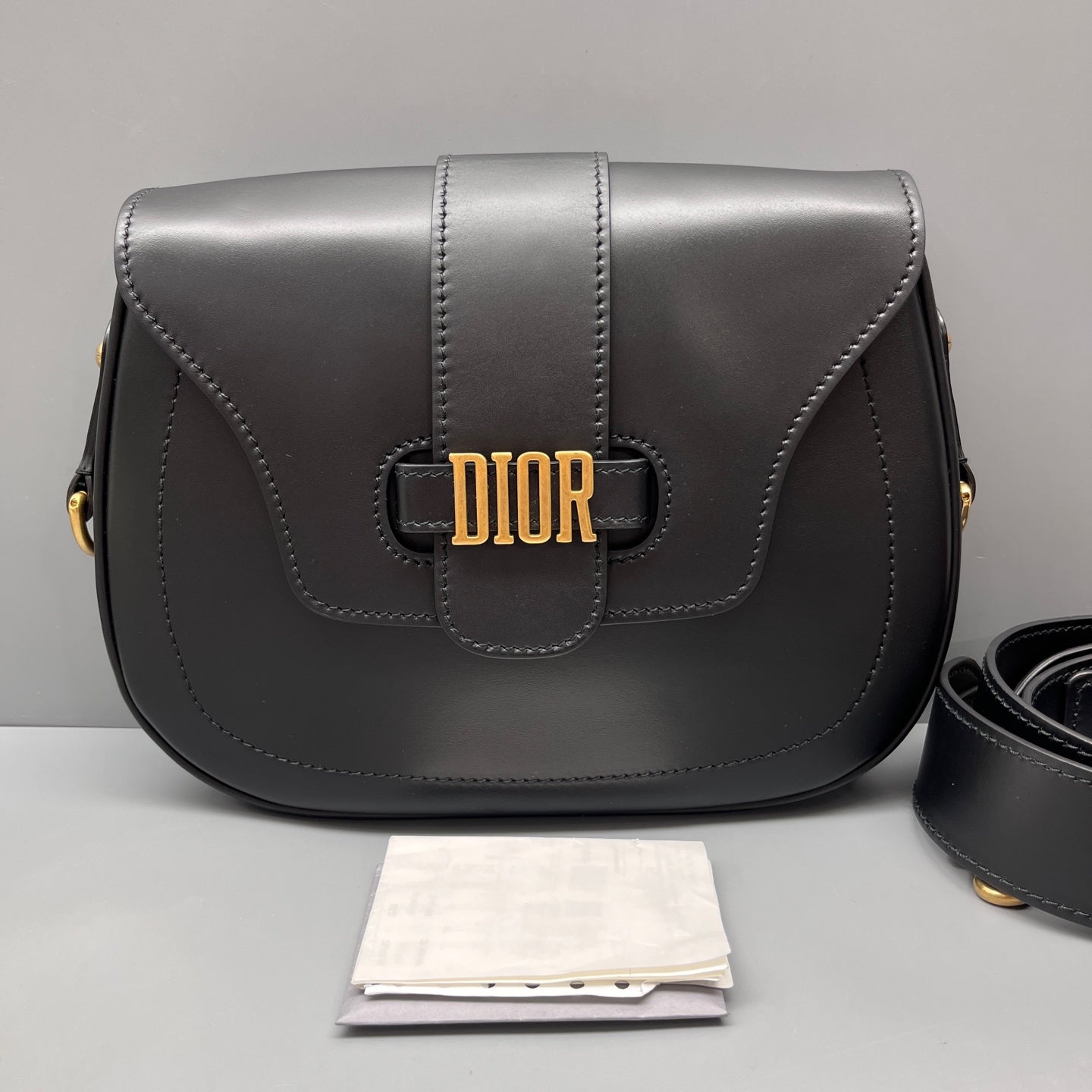 Dior - Bobby - Leather - Black - (medium)