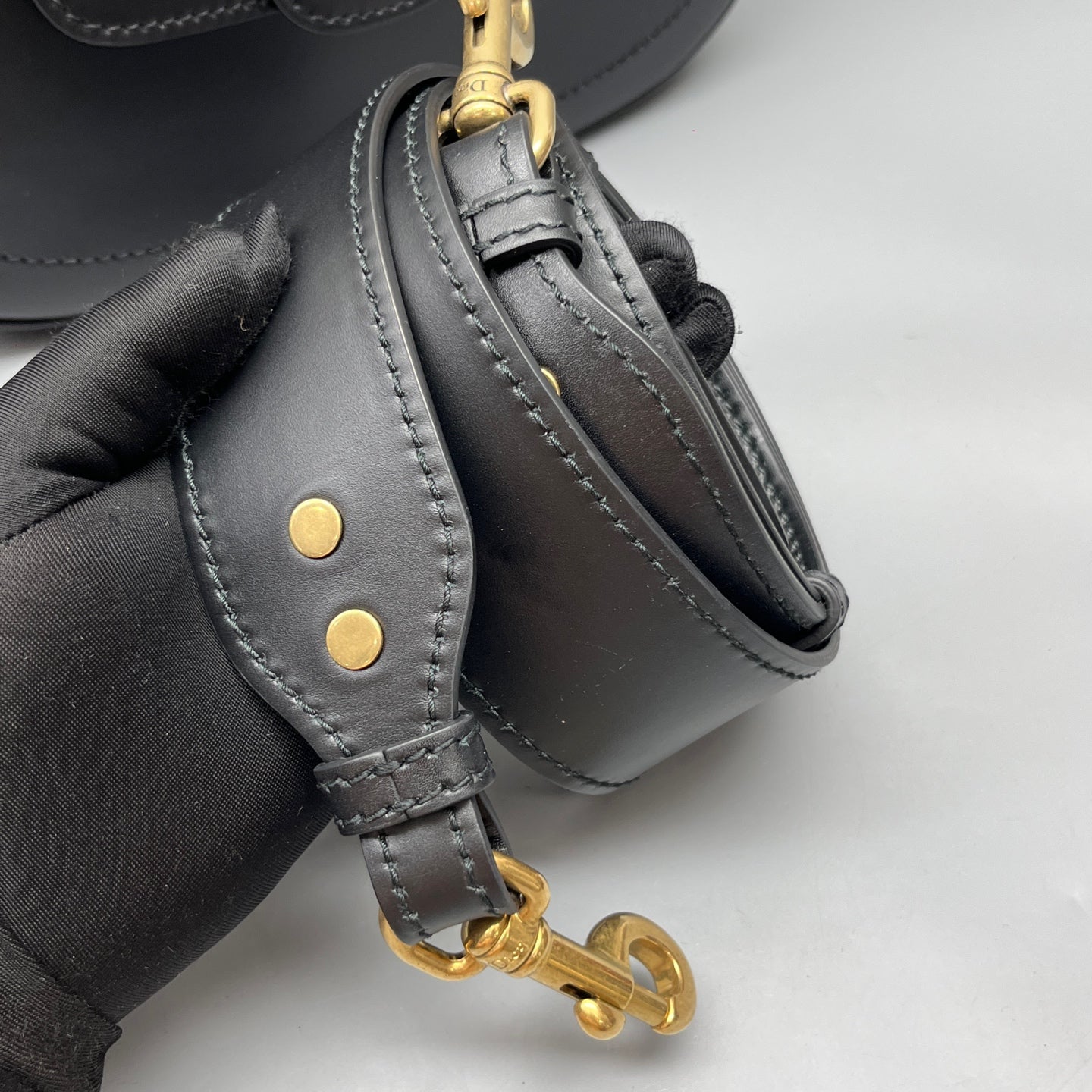 Dior - Bobby - Leather - Black - (medium)