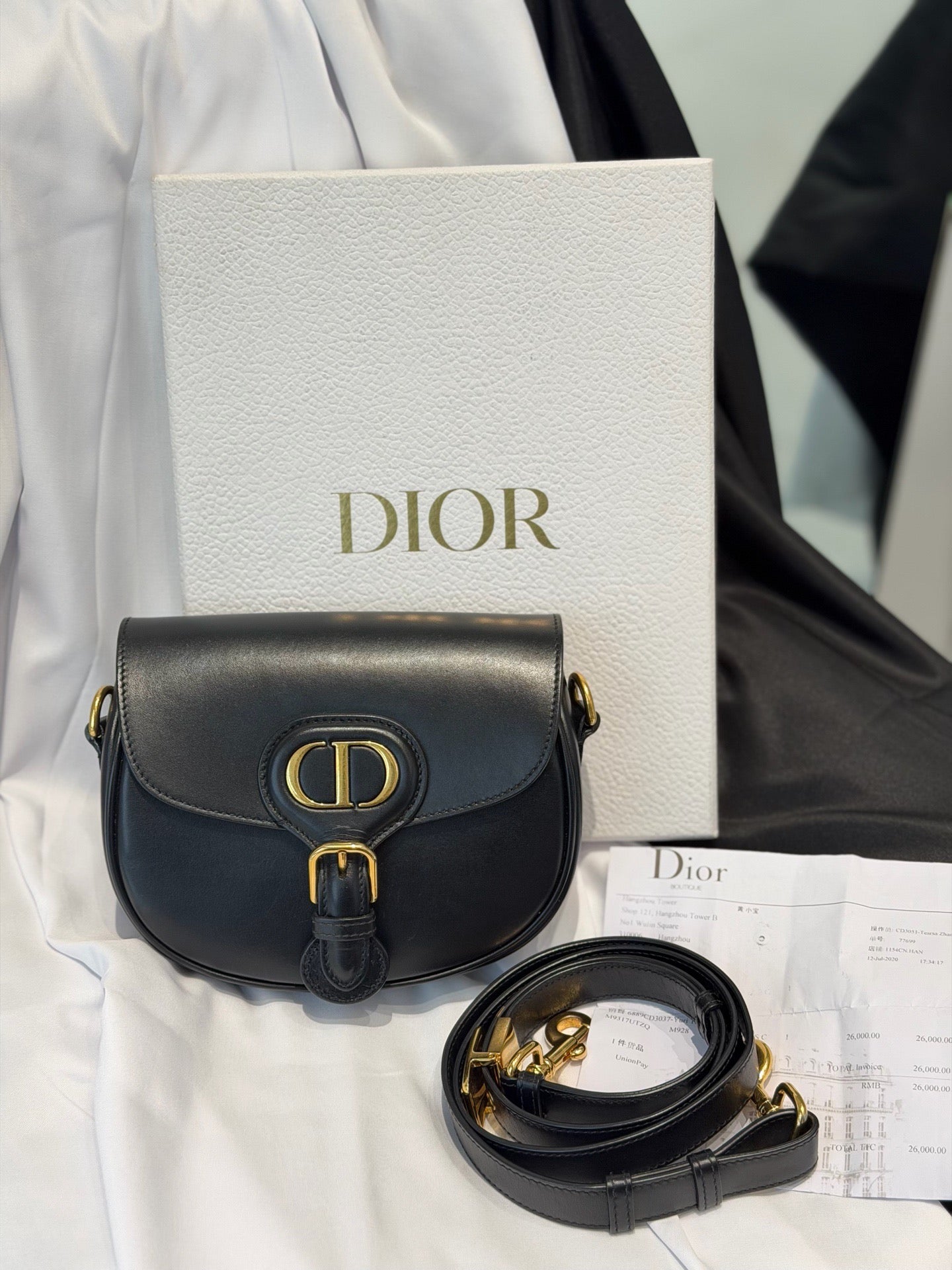 Dior - Bobby - Leather - Black - (small)