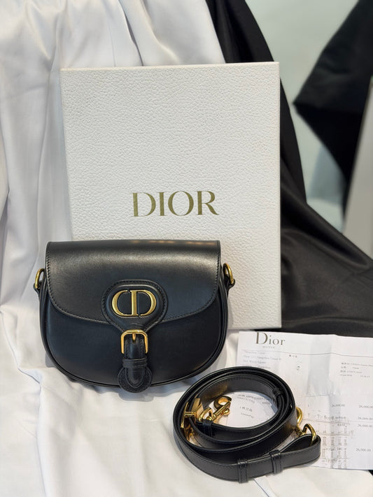 Dior - Bobby - Leather - Black - (small)