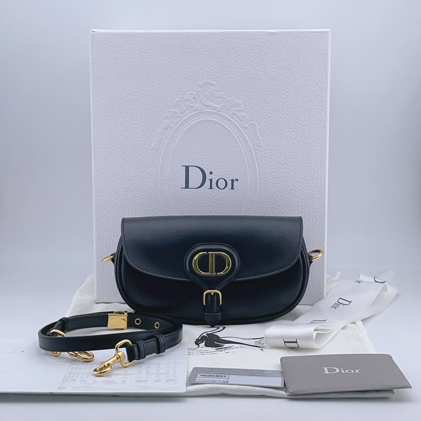 Dior - Bobby - Leather - Black - (small)