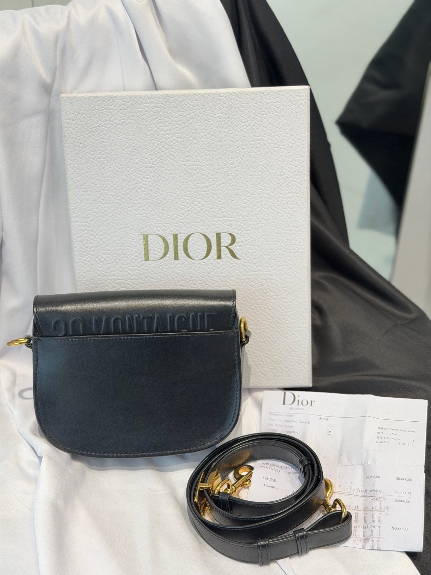 Dior - Bobby - Leather - Black - (small)