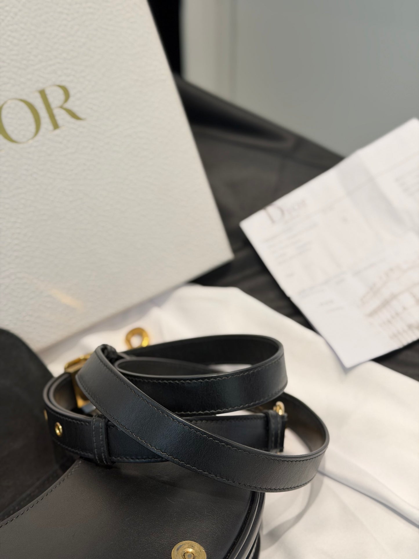 Dior - Bobby - Leather - Black - (small)