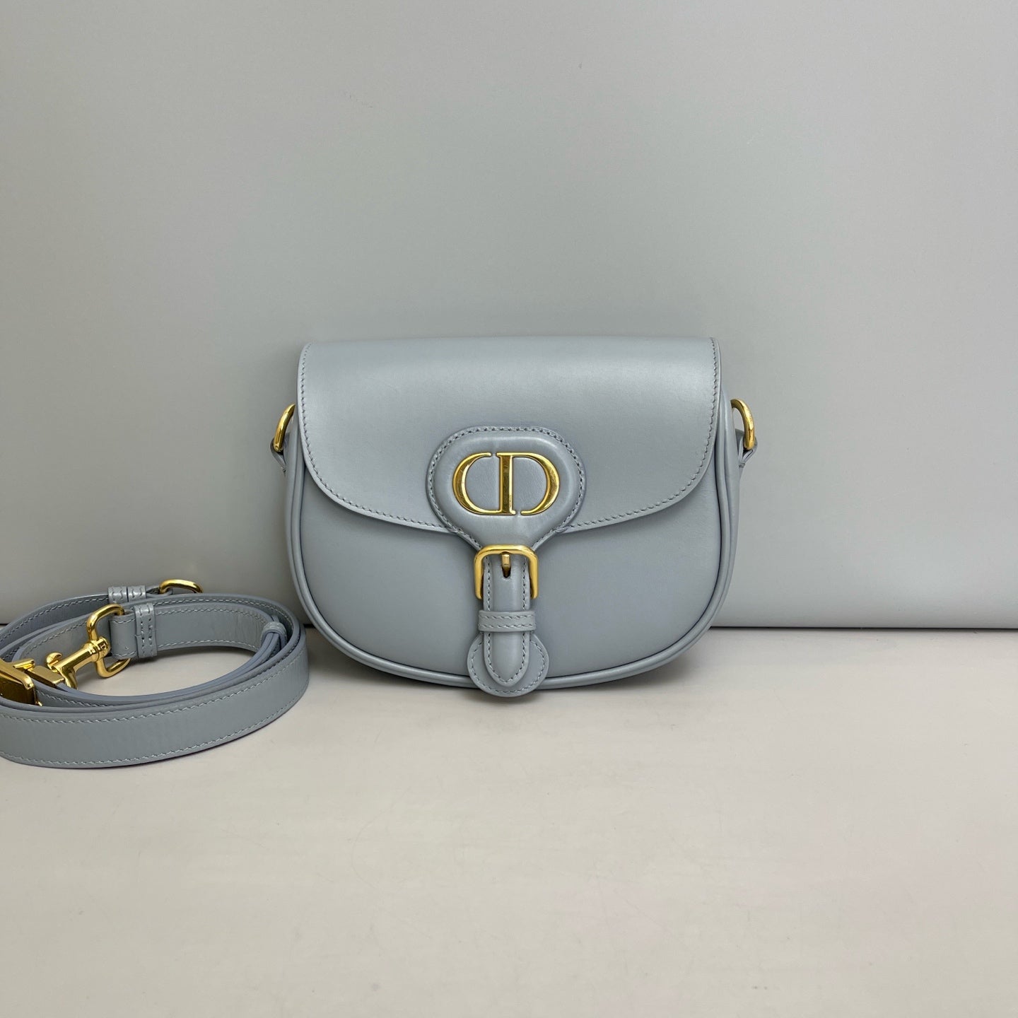 Dior - Bobby - Leather - Blue - (small)