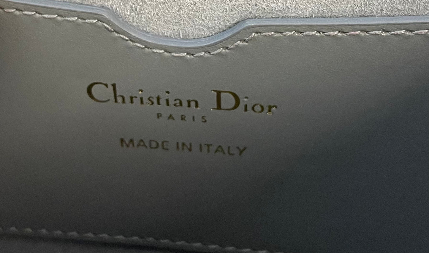 Dior - Bobby - Leather - Blue - (small)