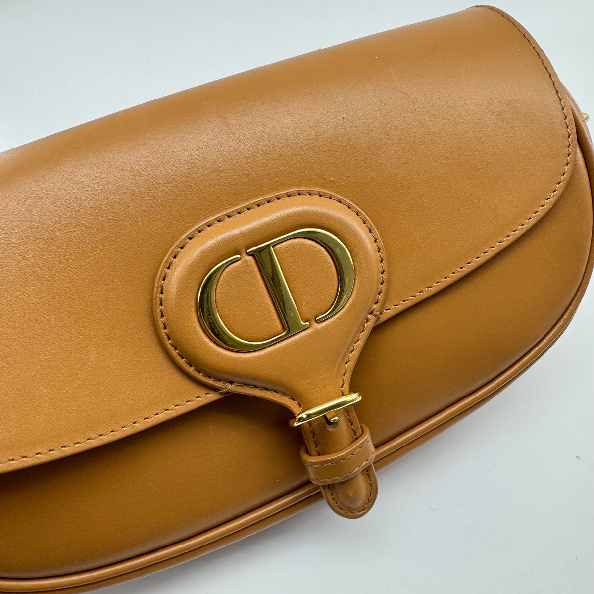 Dior - Bobby - Leather - Camel - (small)