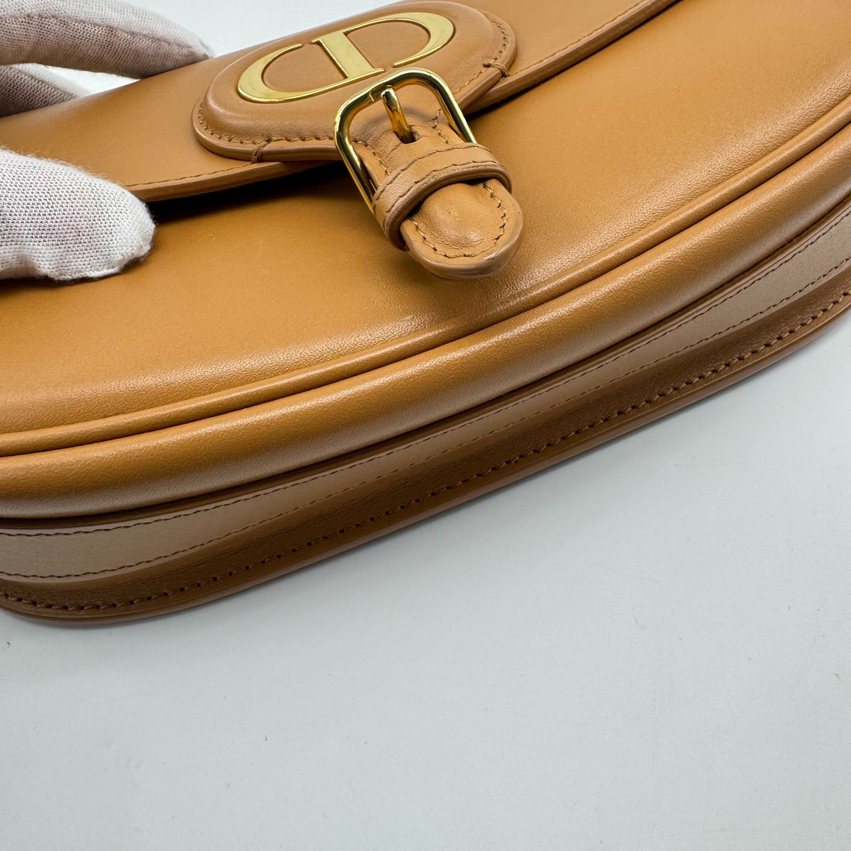 Dior - Bobby - Leather - Camel - (small)