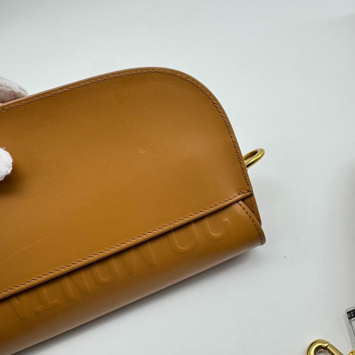 Dior - Bobby - Leather - Camel - (small)
