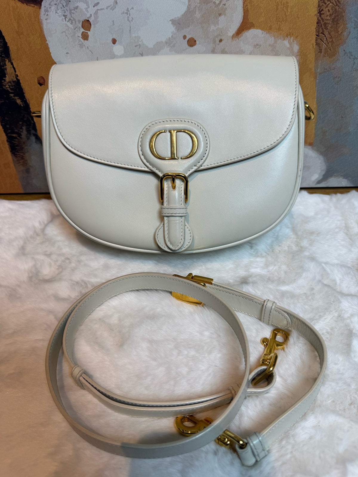 Dior - Bobby - Leather - White