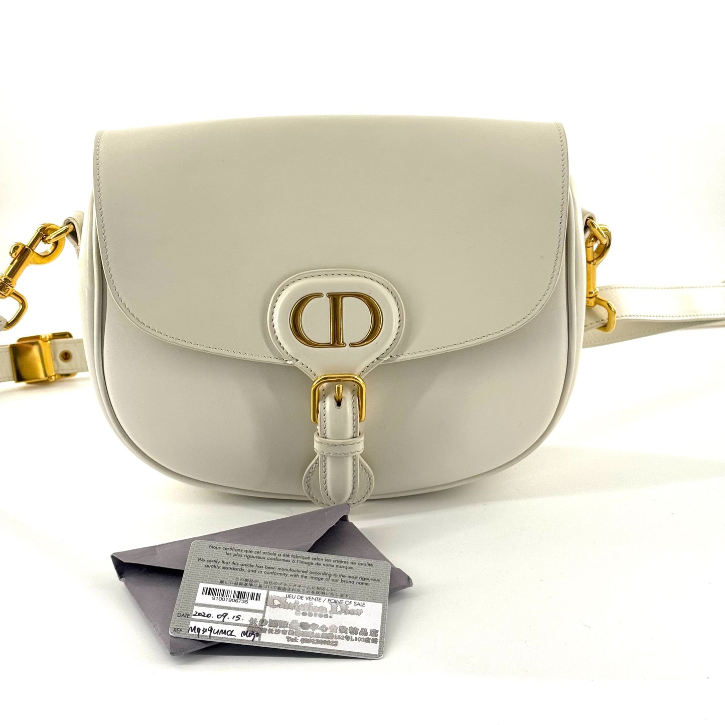 Dior - Bobby - Leather - White - (Medium)