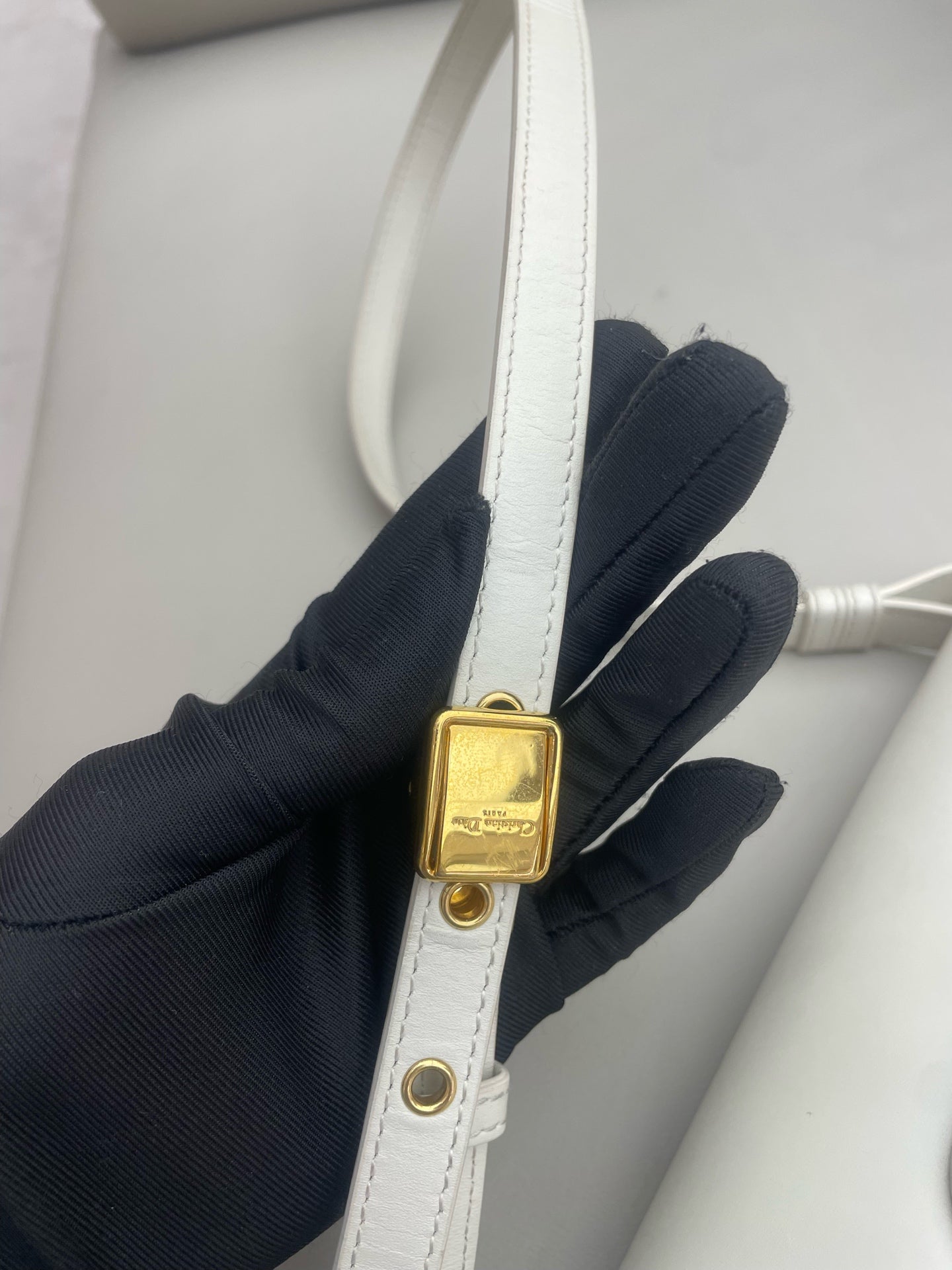 Dior - Bobby - Leather - White - (small)