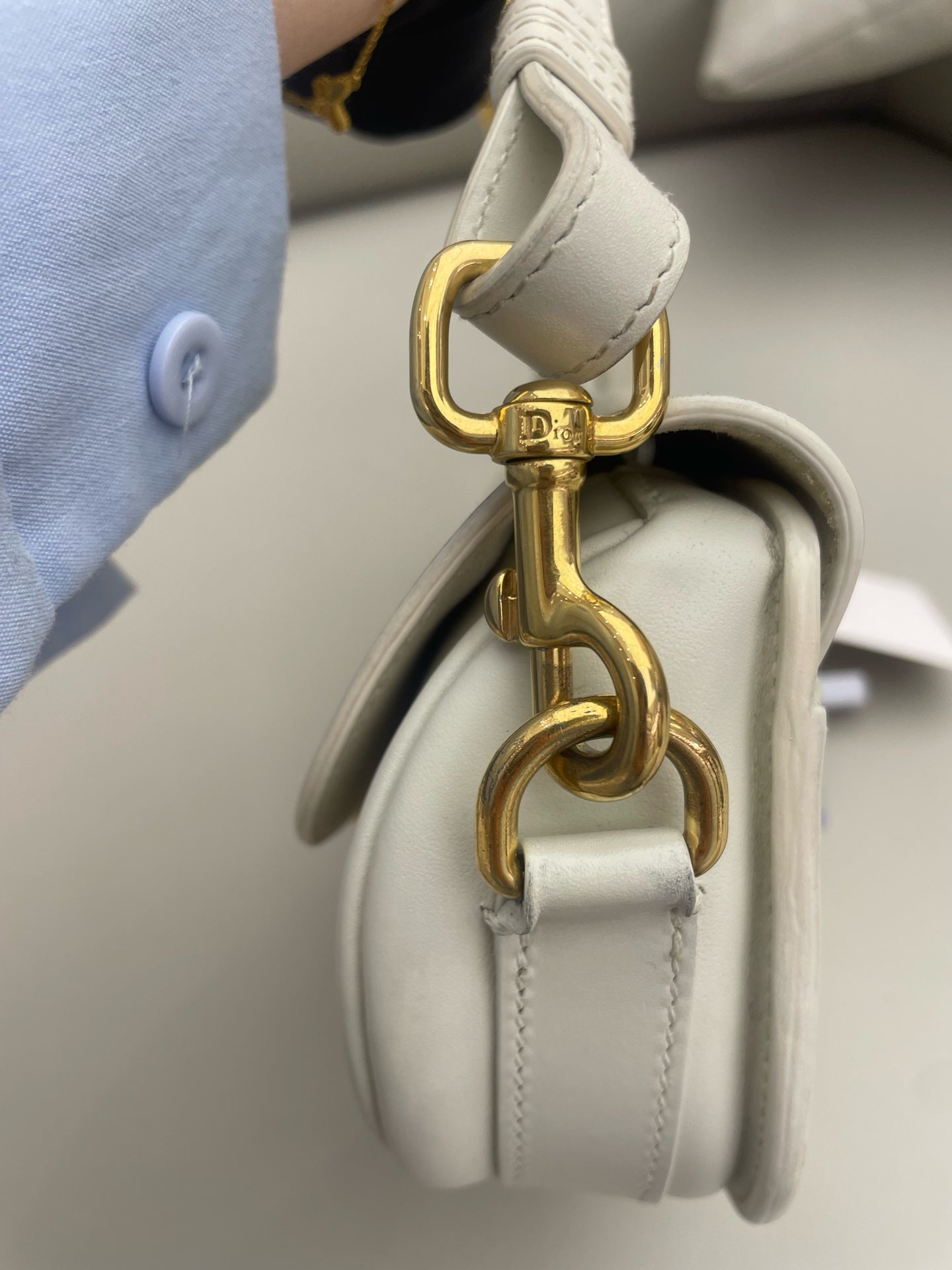 Dior - Bobby - Leather - White - (small)