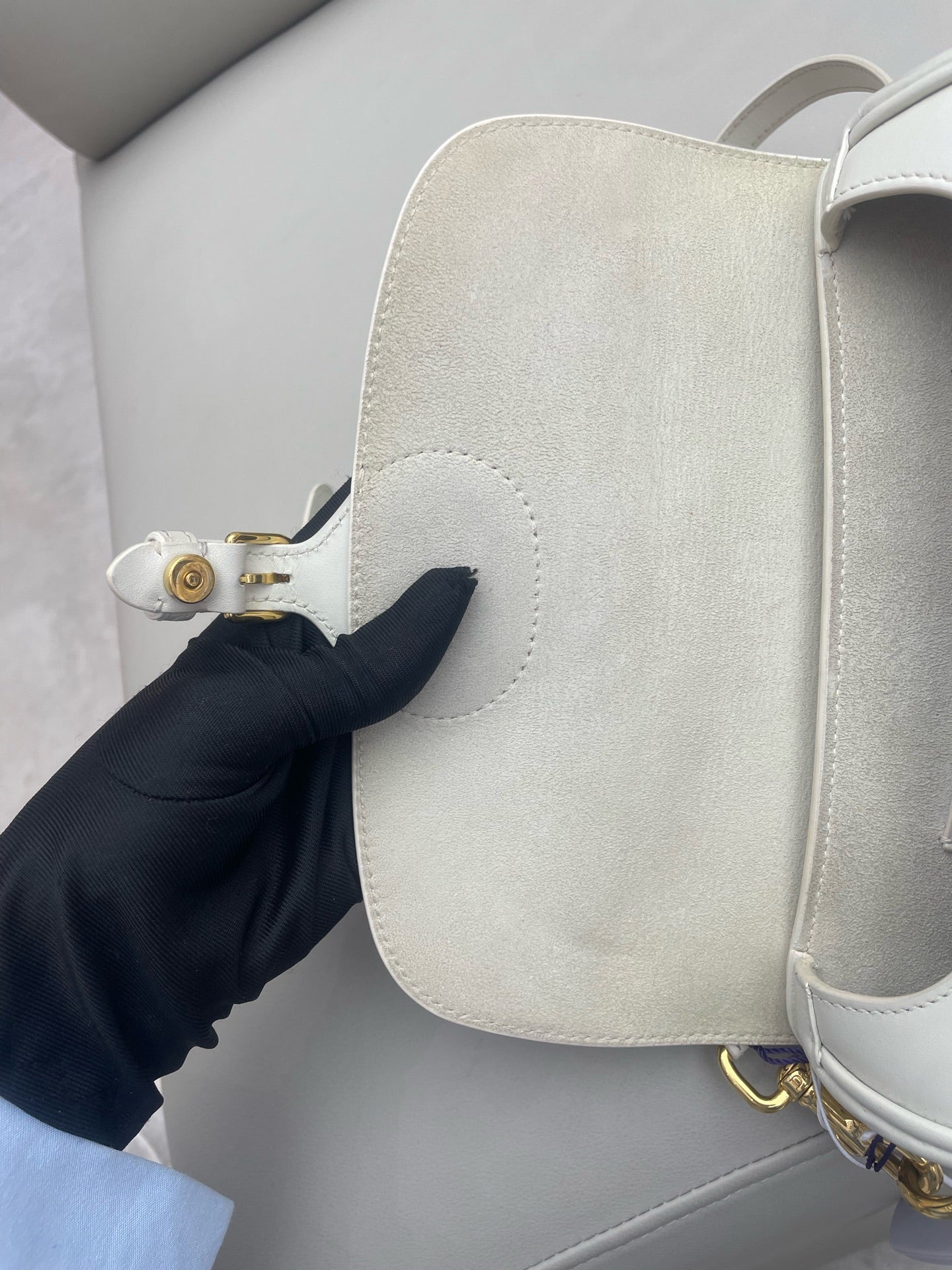 Dior - Bobby - Leather - White - (small)