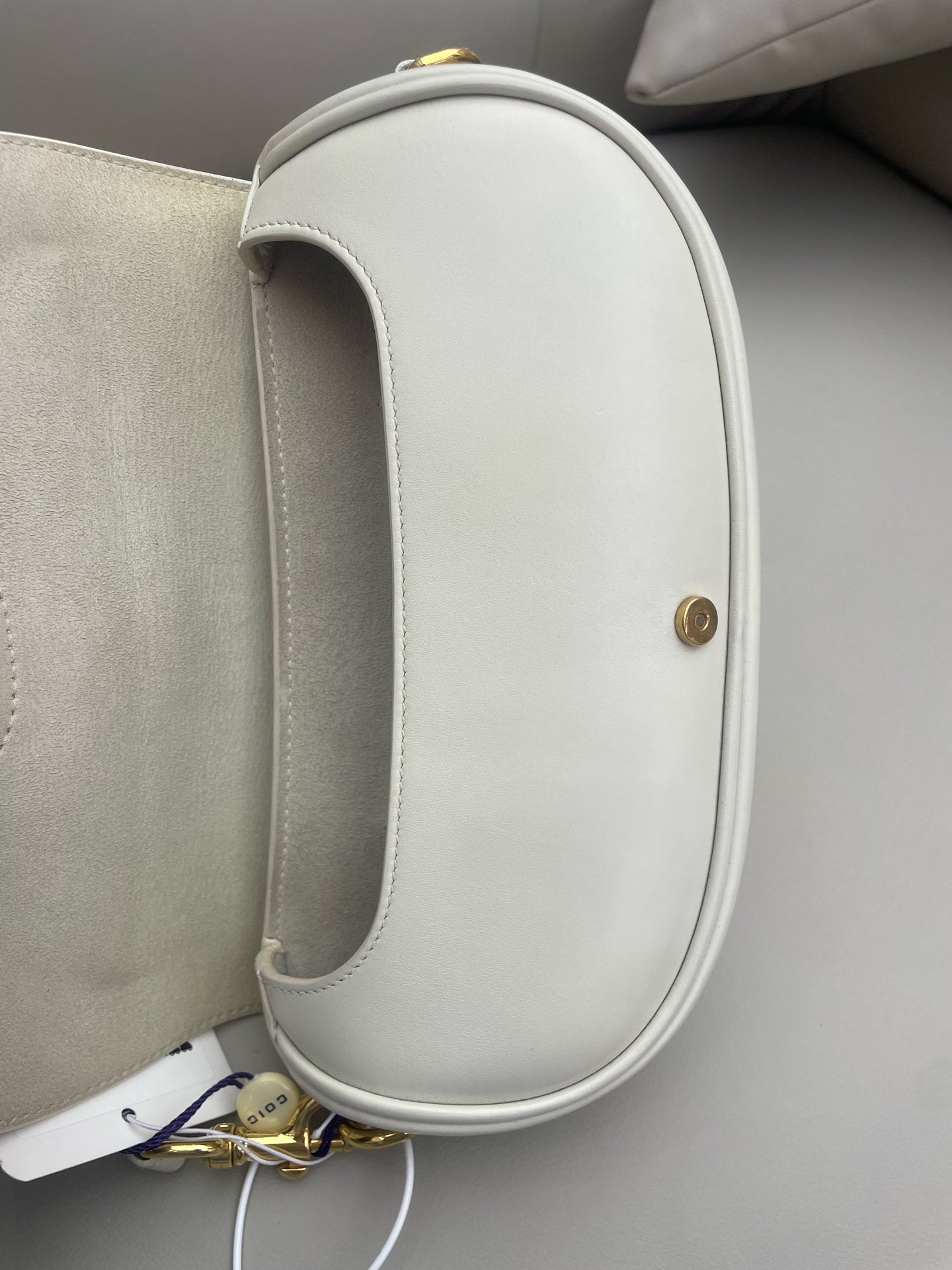 Dior - Bobby - Leather - White - (small)