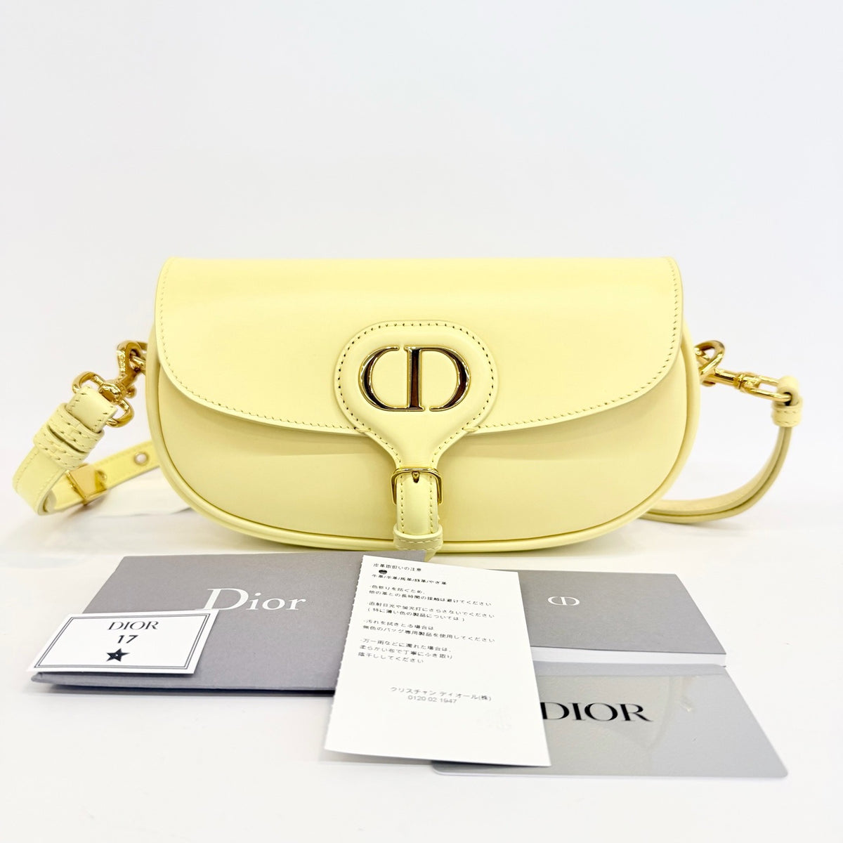 Dior - Bobby - Leather - Yellow - (mini)