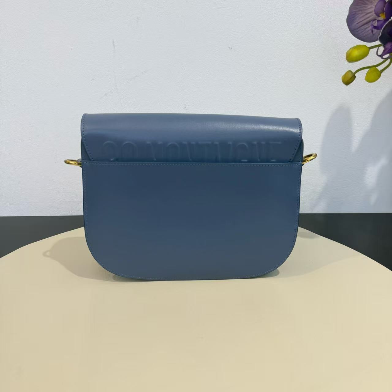 Dior - Bobby Medium - Smooth calfskin leather - Blue - (medium)