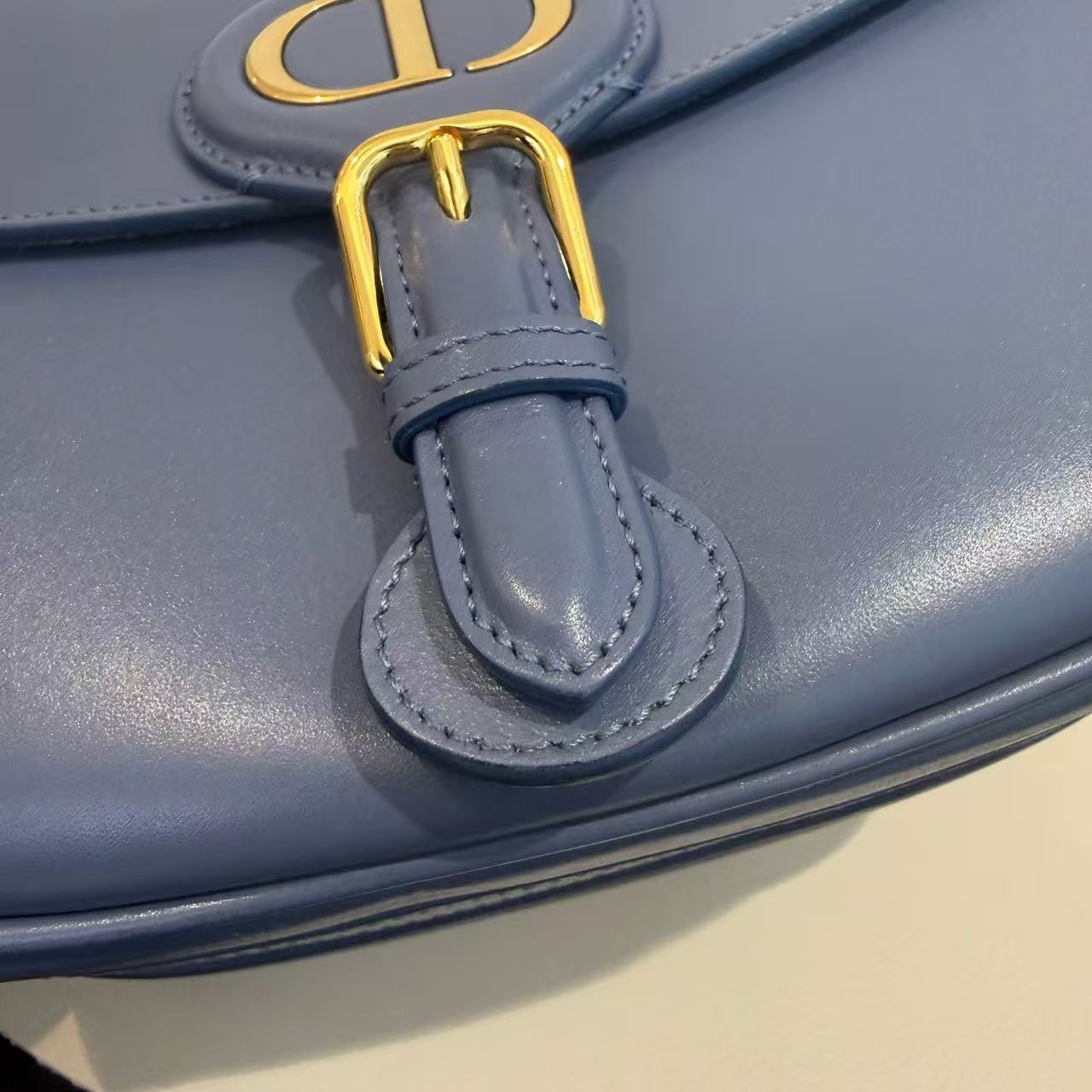 Dior - Bobby Medium - Smooth calfskin leather - Blue - (medium)
