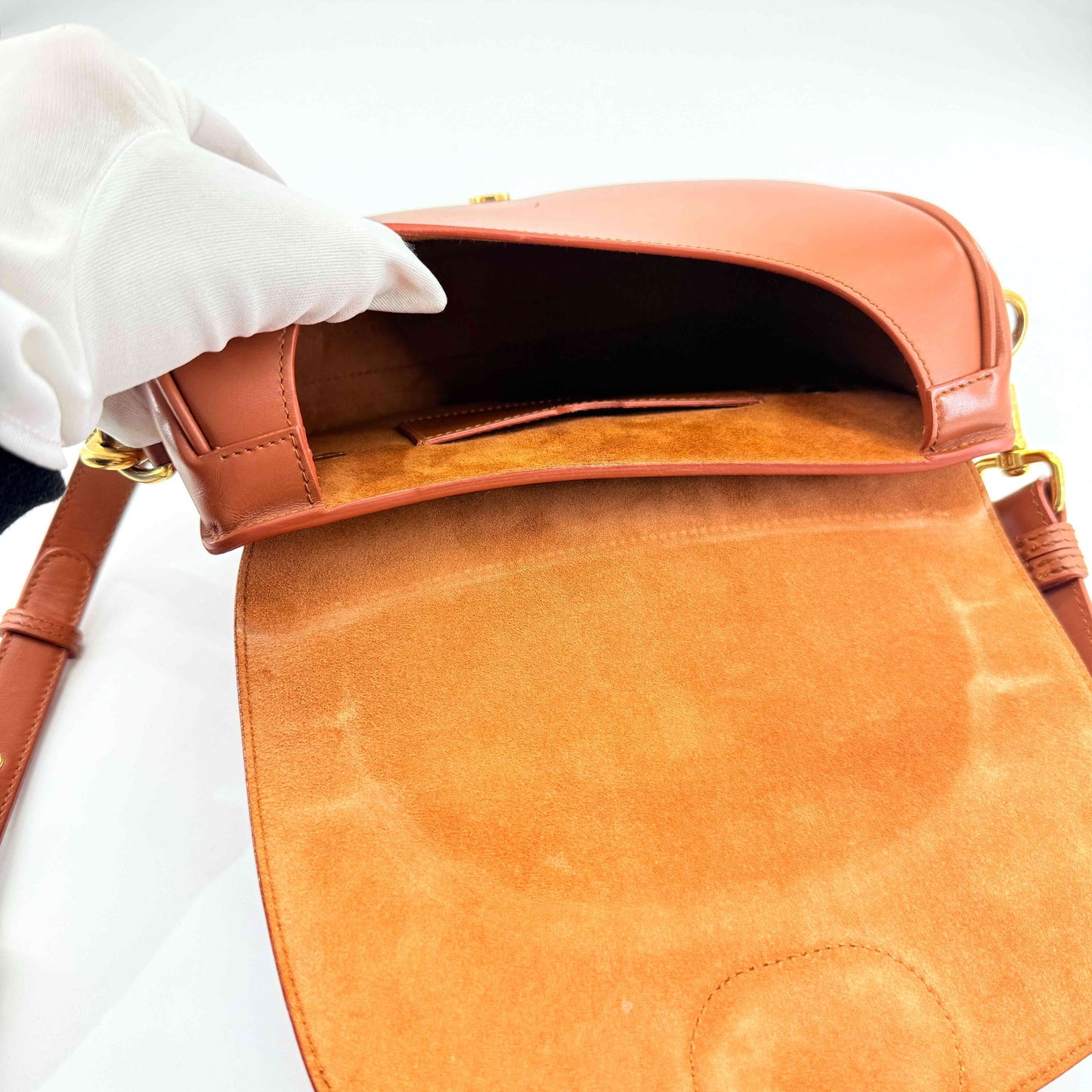Dior - Bobby - Smooth calfskin leather - Caramel - (Medium)