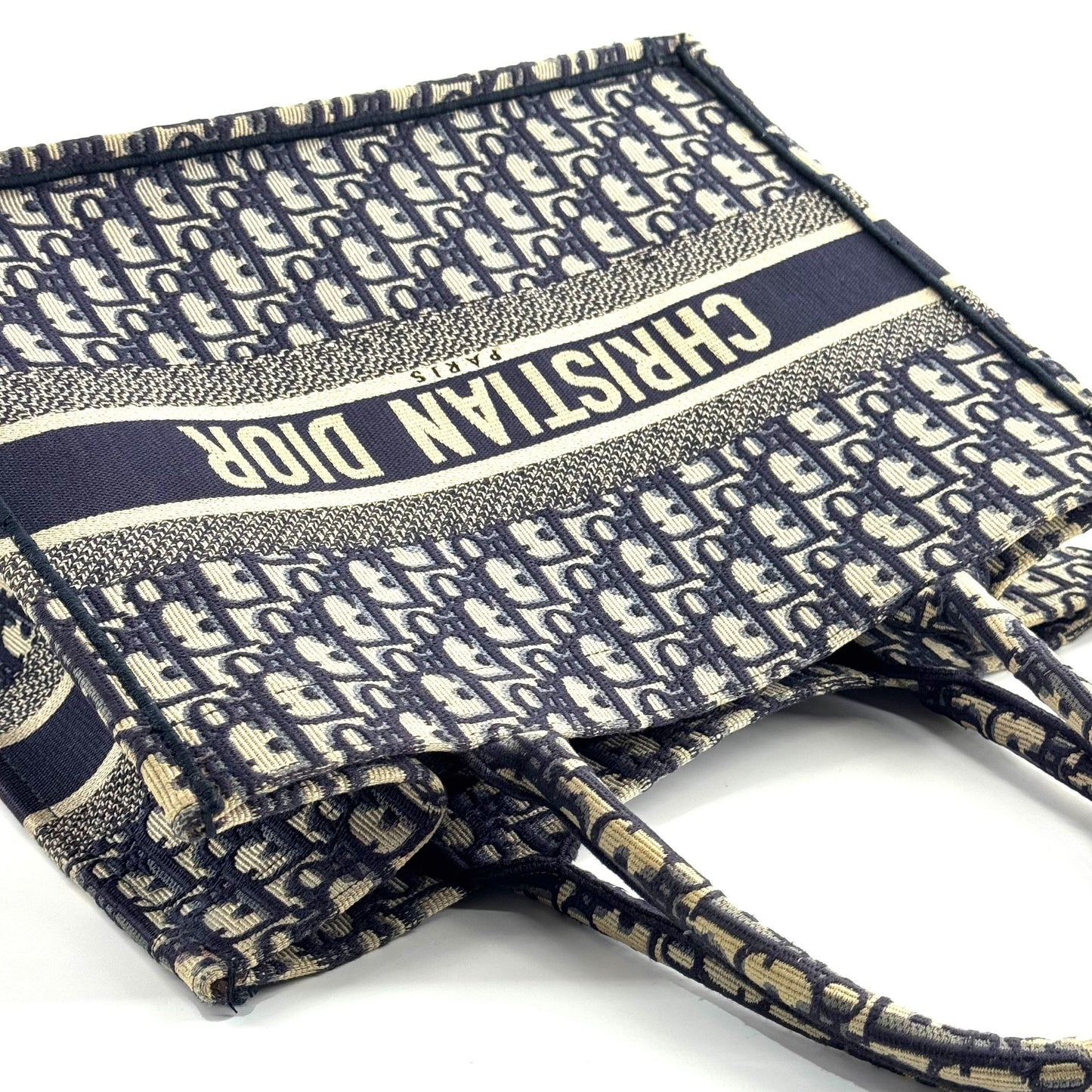 Dior - Book Tote - Cloth - Blue