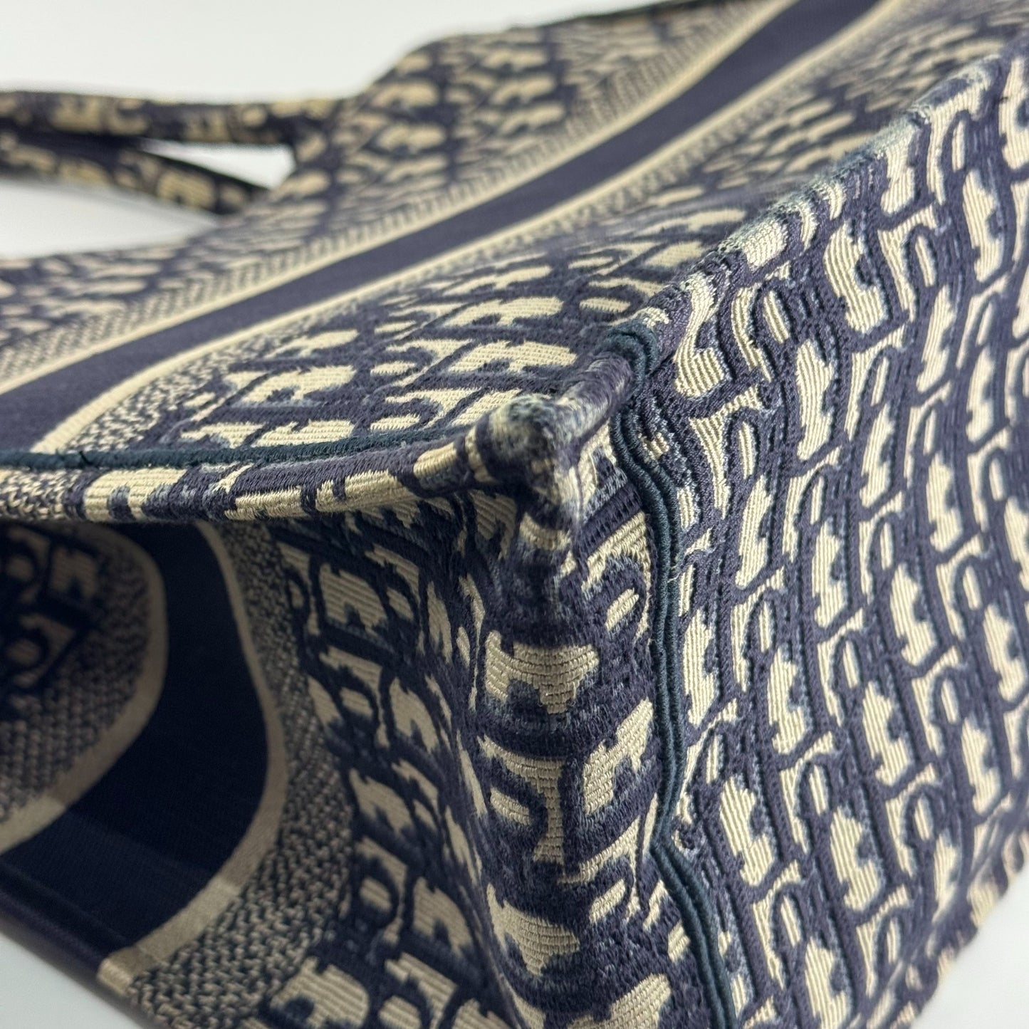 Dior - Book Tote - Cloth - Blue