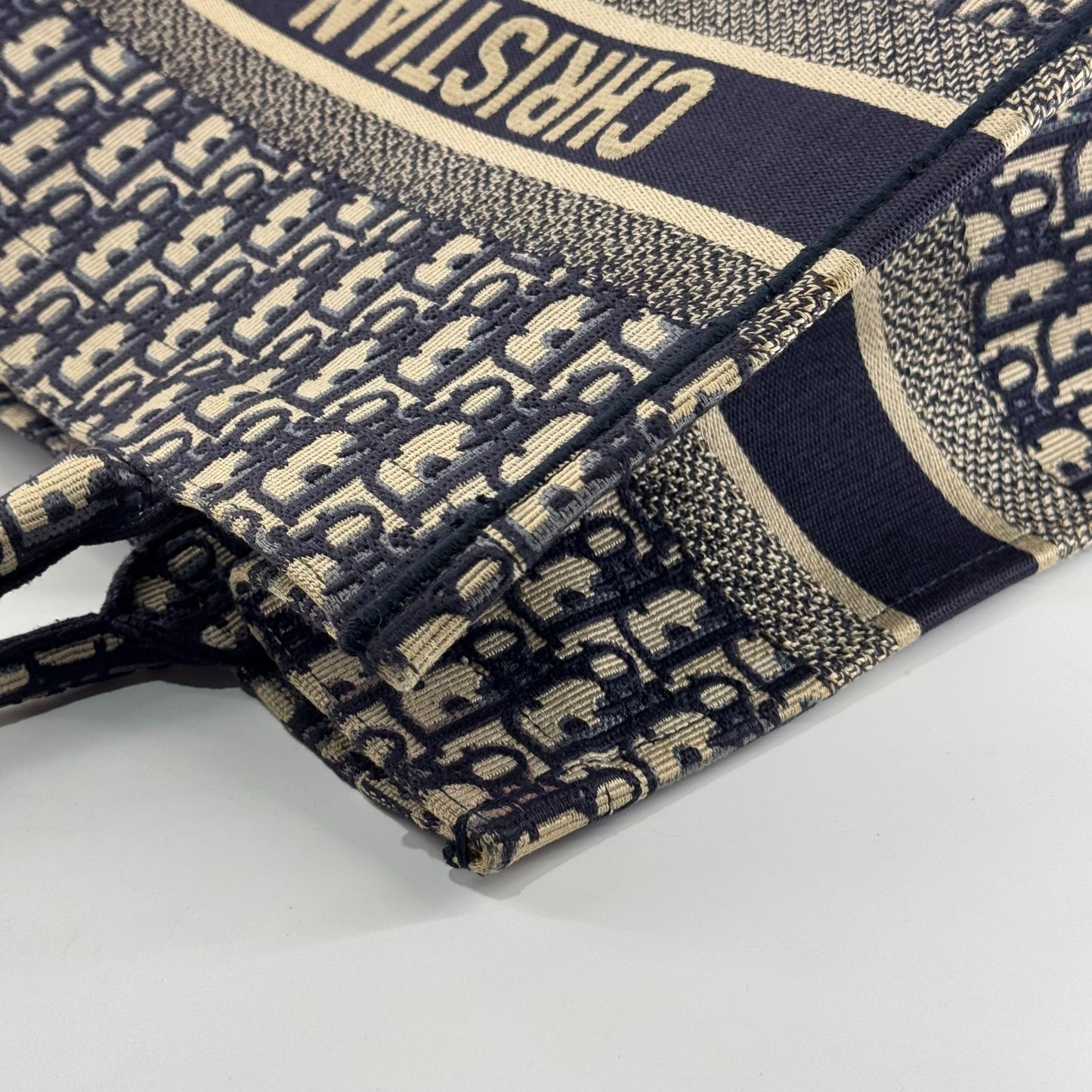 Dior - Book Tote - Cloth - Blue