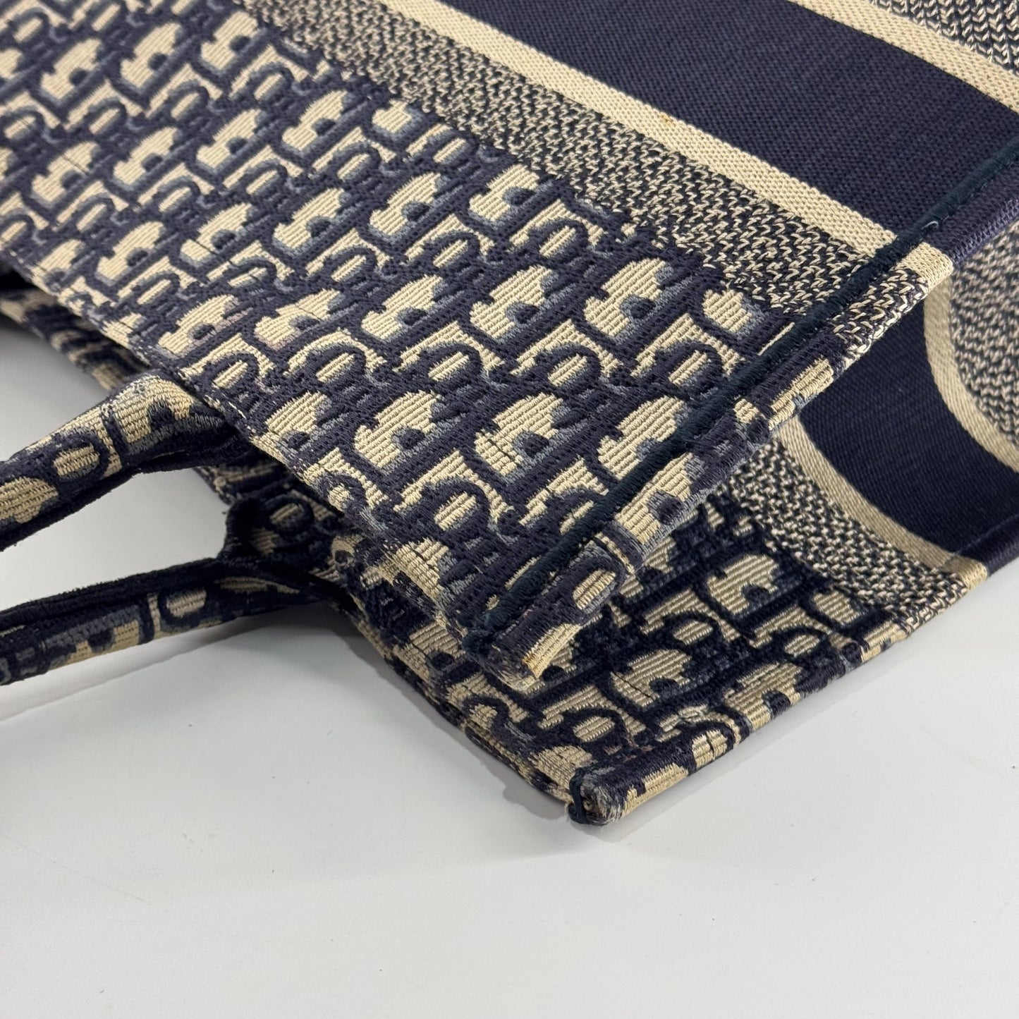Dior - Book Tote - Cloth - Blue