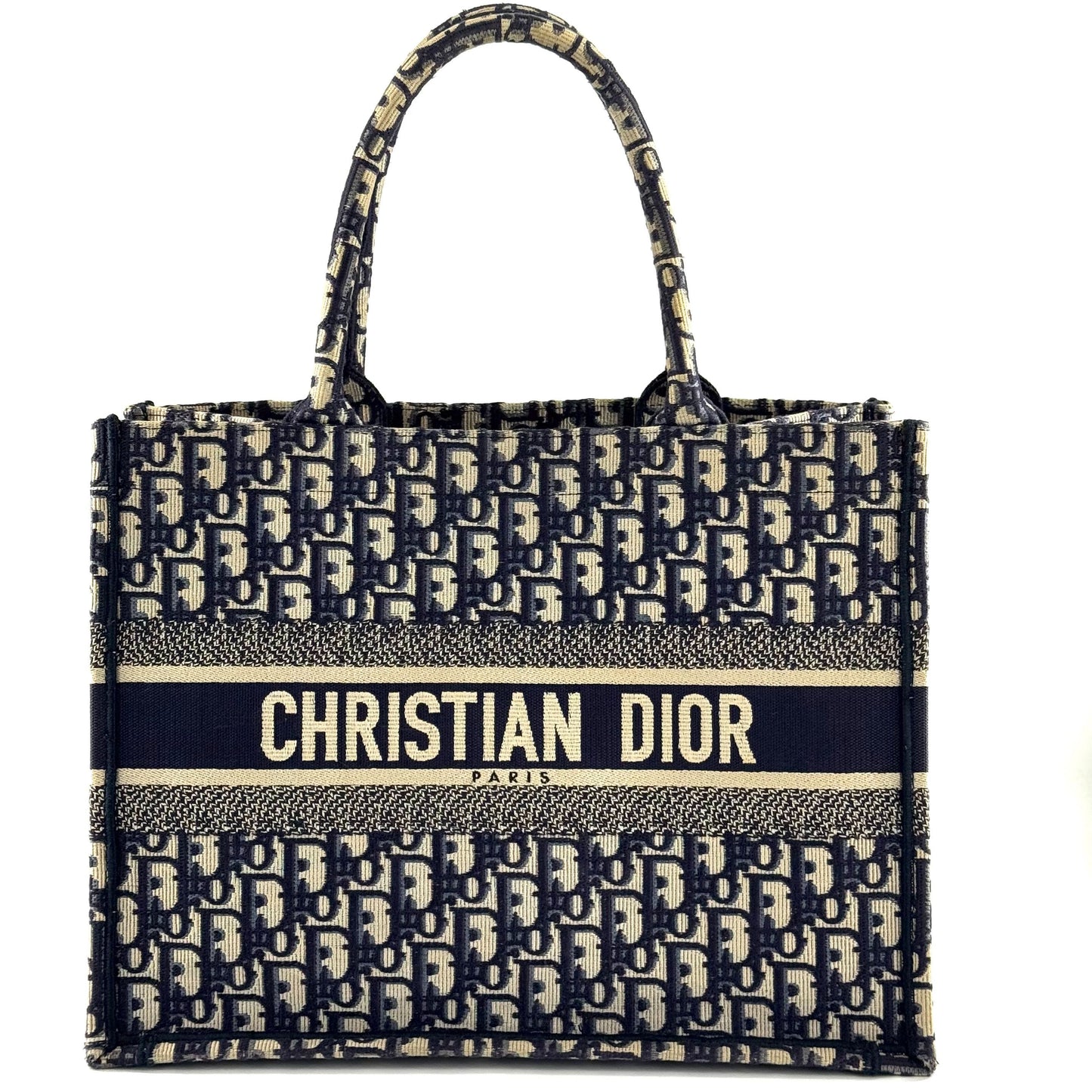 Dior - Book Tote - Cloth - Blue