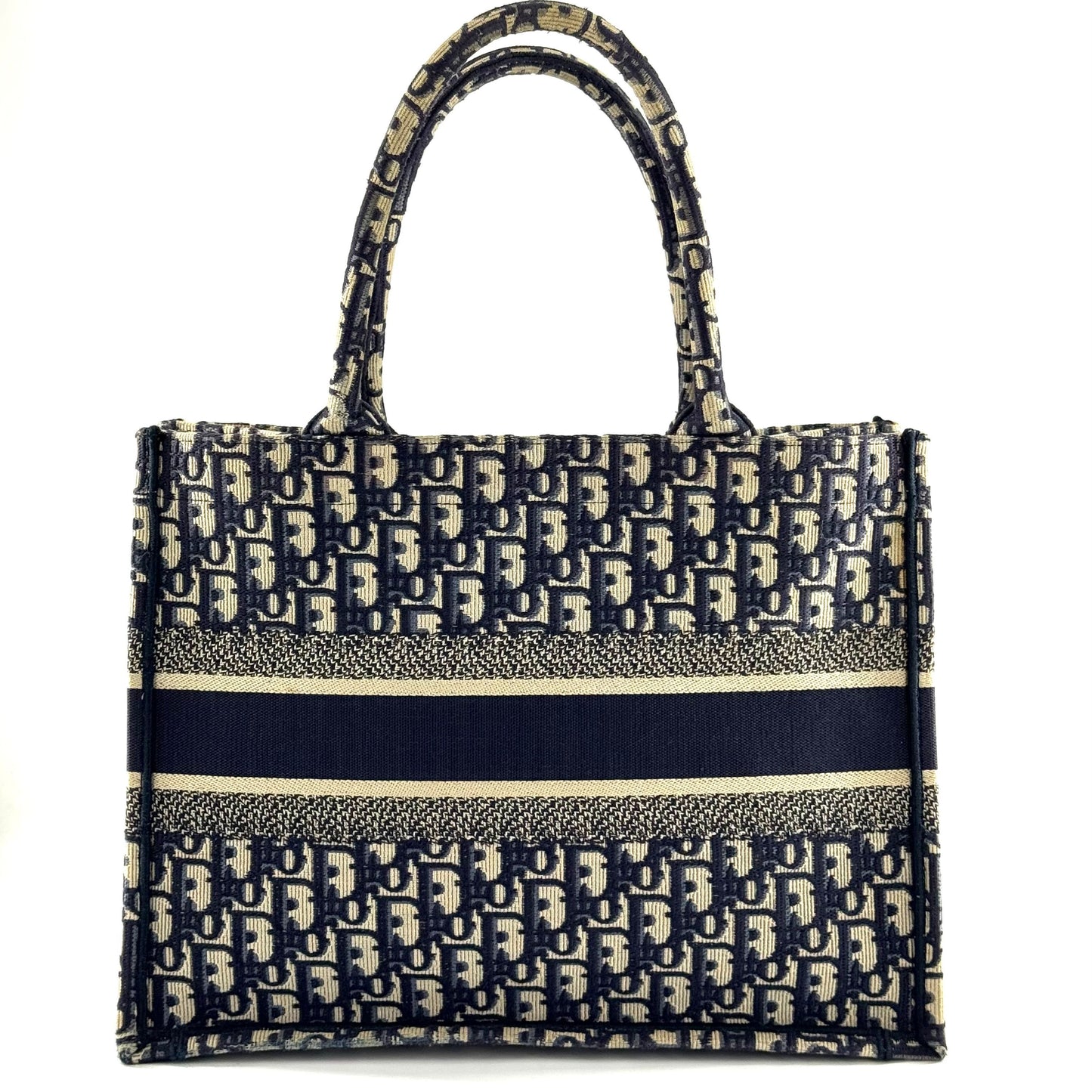 Dior - Book Tote - Cloth - Blue