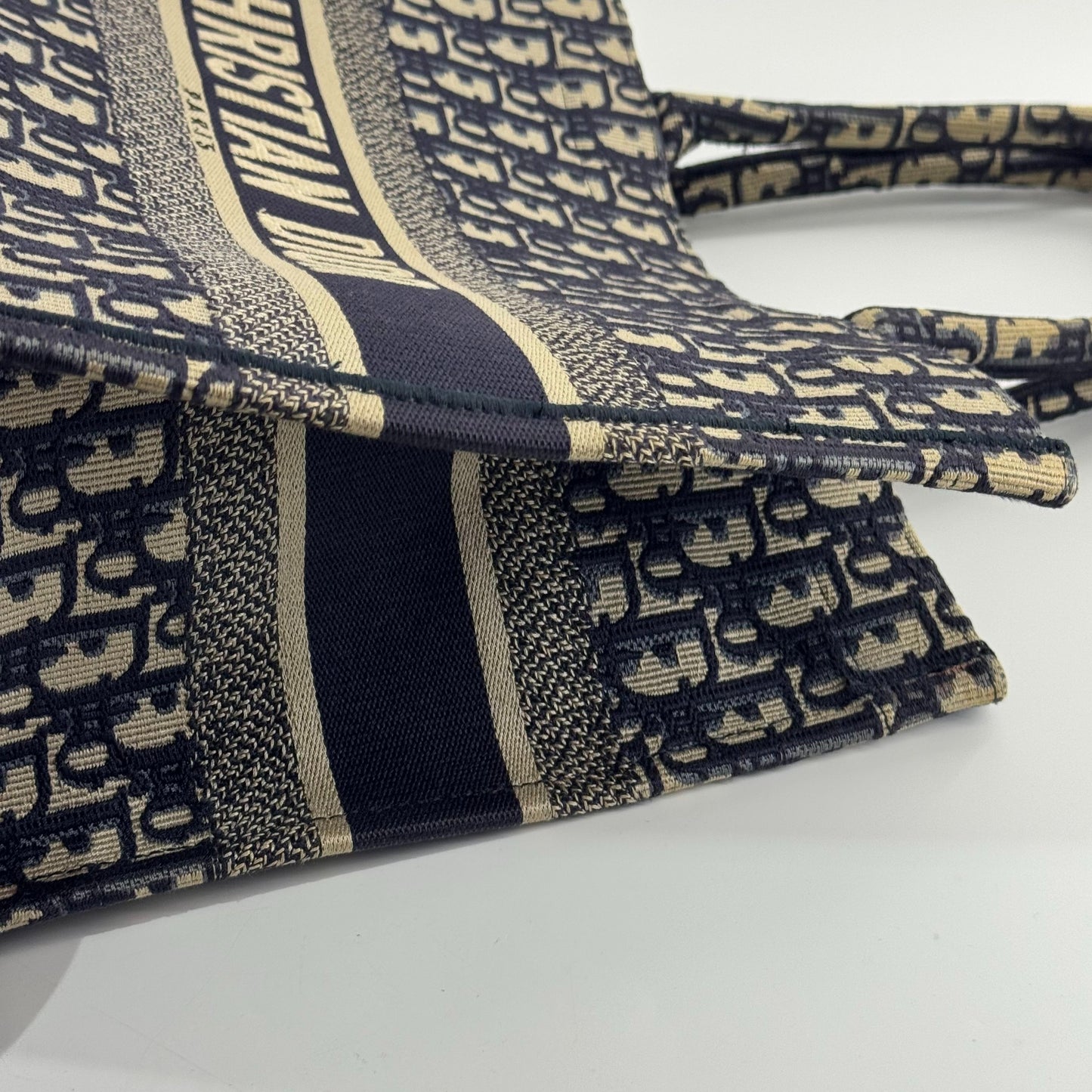 Dior - Book Tote - Cloth - Blue