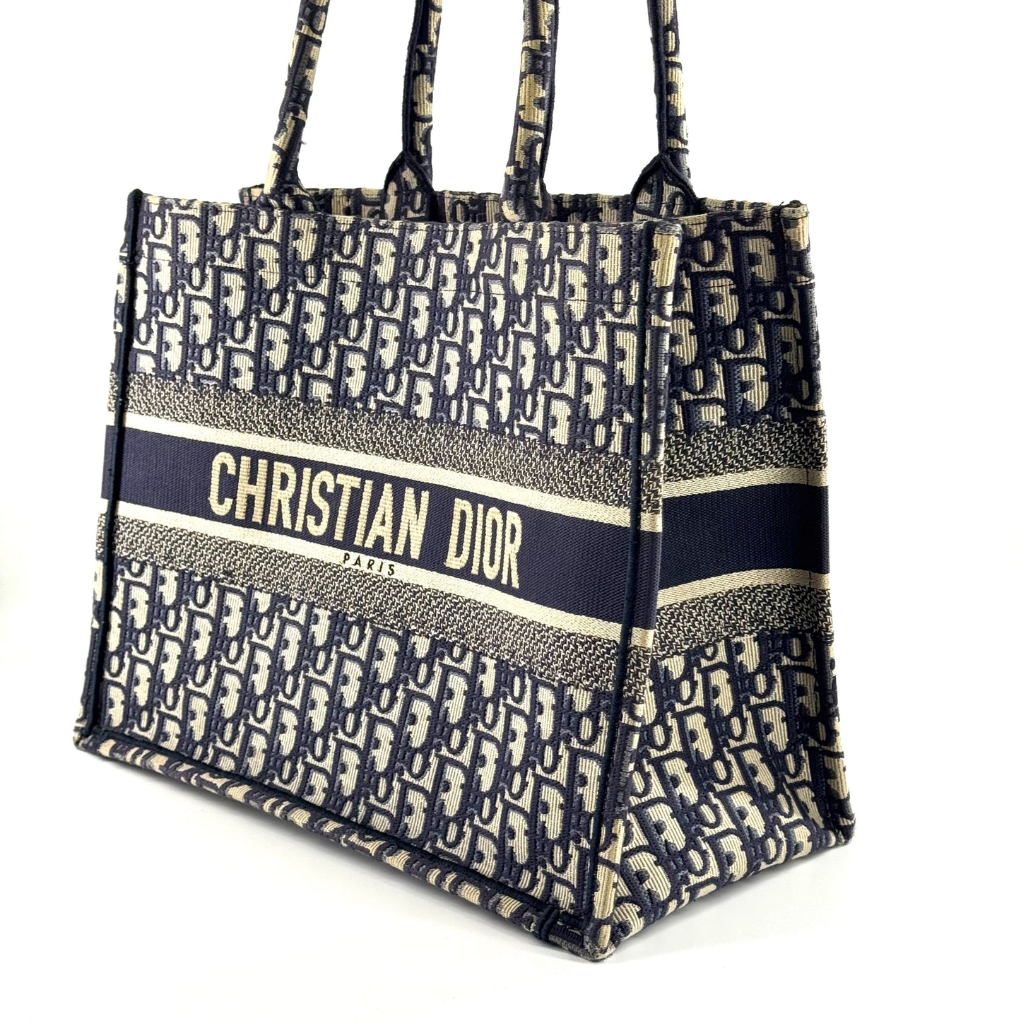 Dior - Book Tote - Cloth - Blue