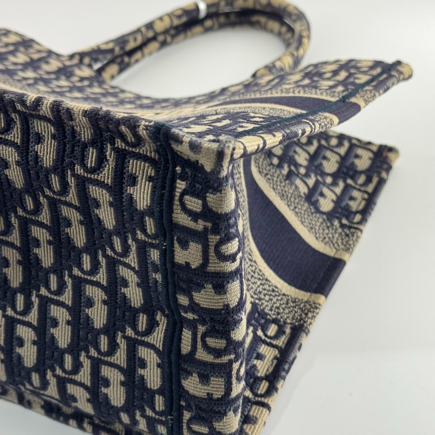 Dior - Book Tote - Cloth - Blue