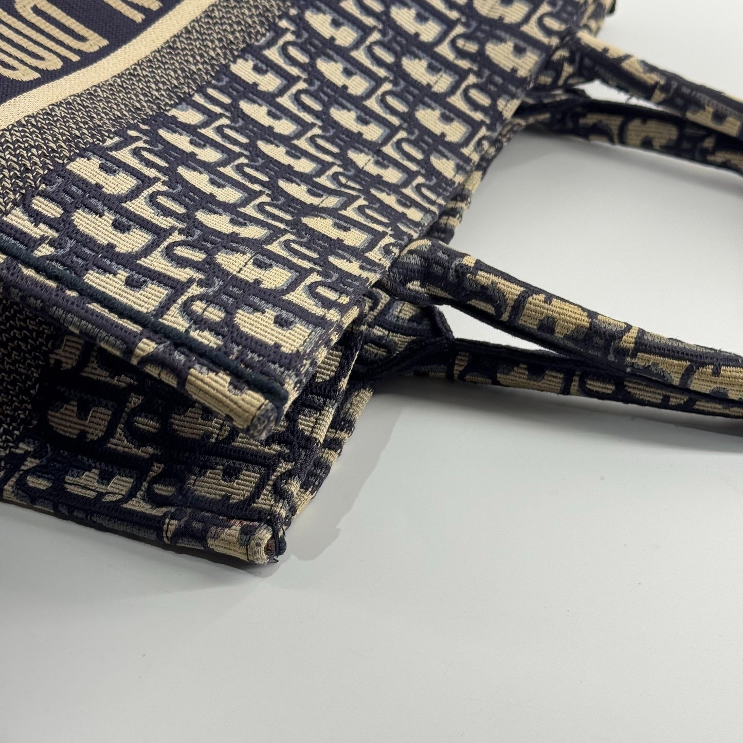 Dior - Book Tote - Cloth - Blue