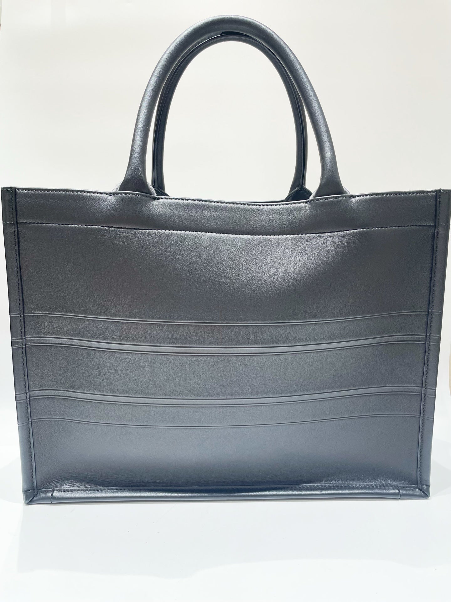Dior - Book Tote - Calfskin - Black - (medium)