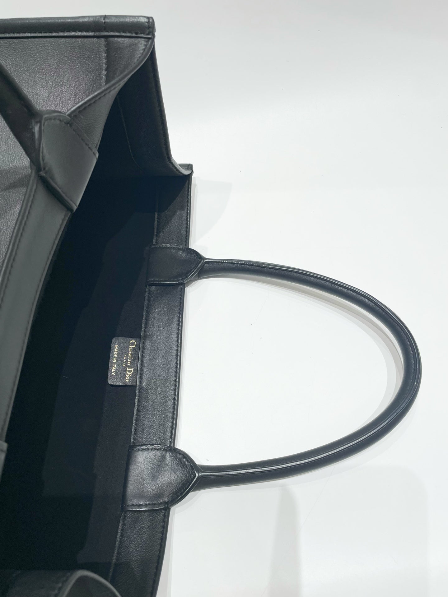 Dior - Book Tote - Calfskin - Black - (medium)