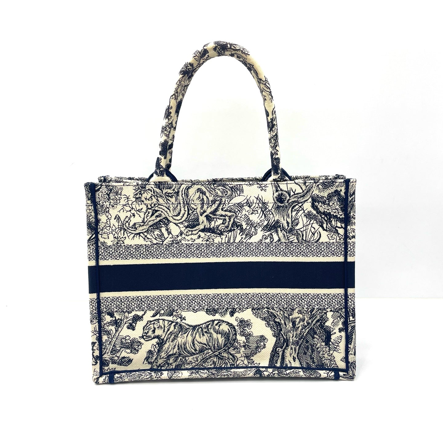 Dior - Book Tote - Cloth - Beige - (Medium)