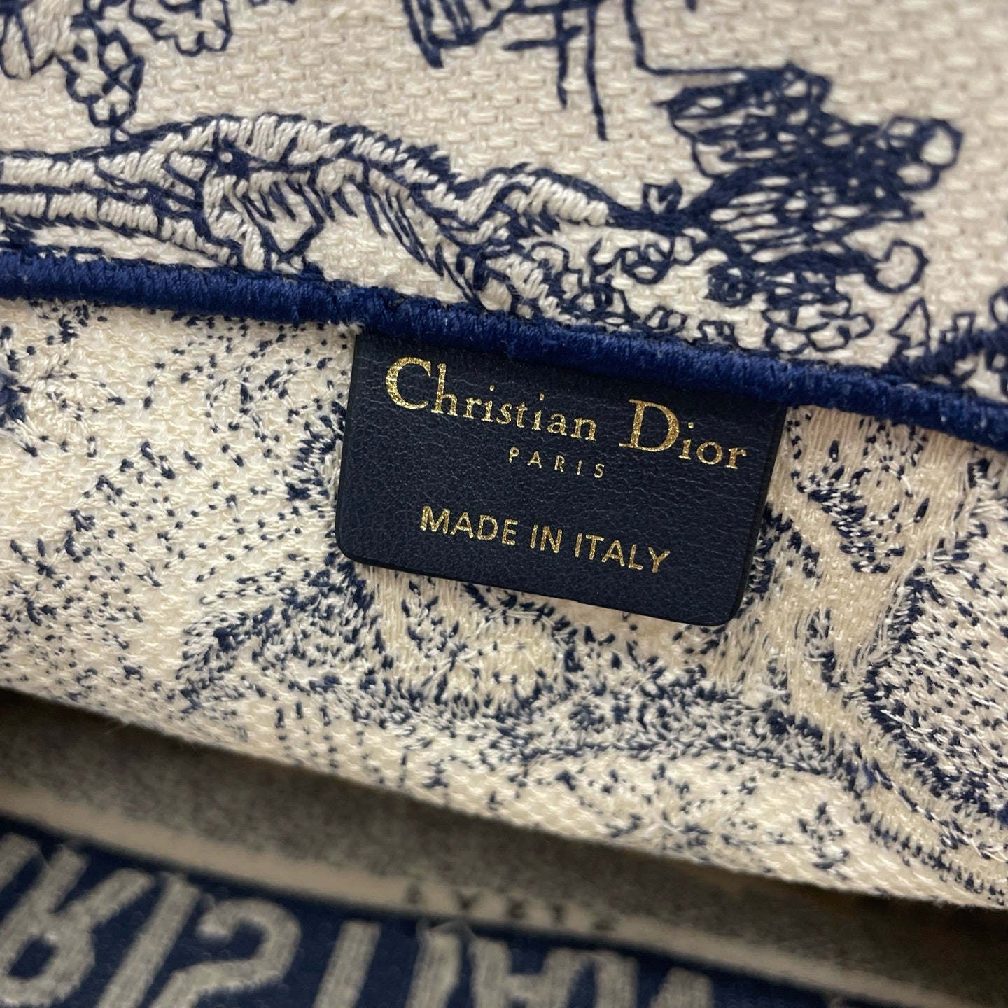 Dior - Book Tote - Cloth - Beige - (Medium)
