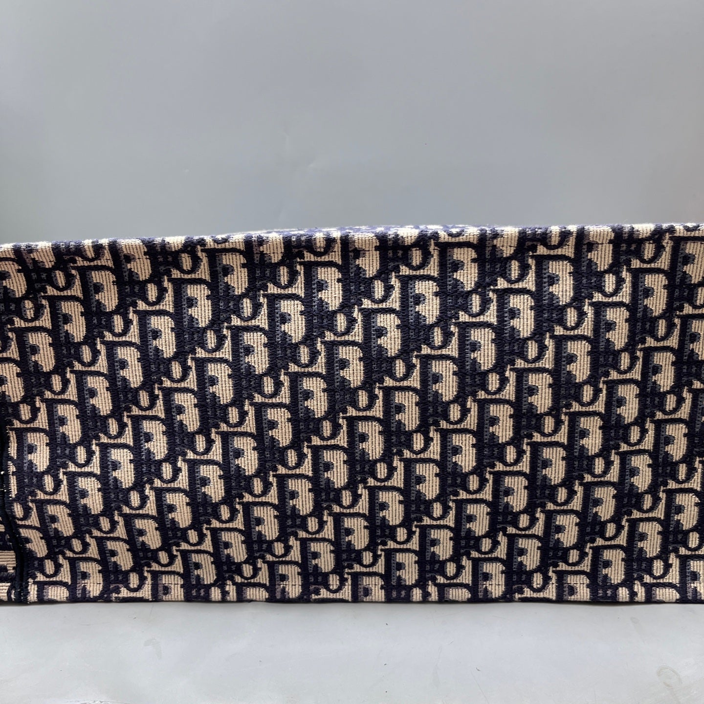 Dior - Book Tote - Cloth - Blue - (large)