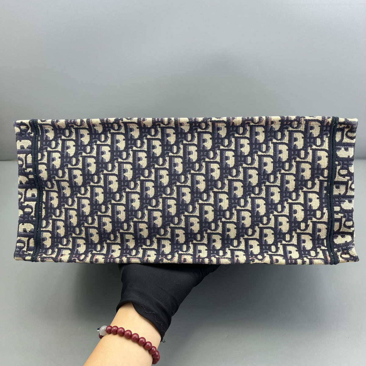 Dior - Book Tote - Cloth - Blue - (large)