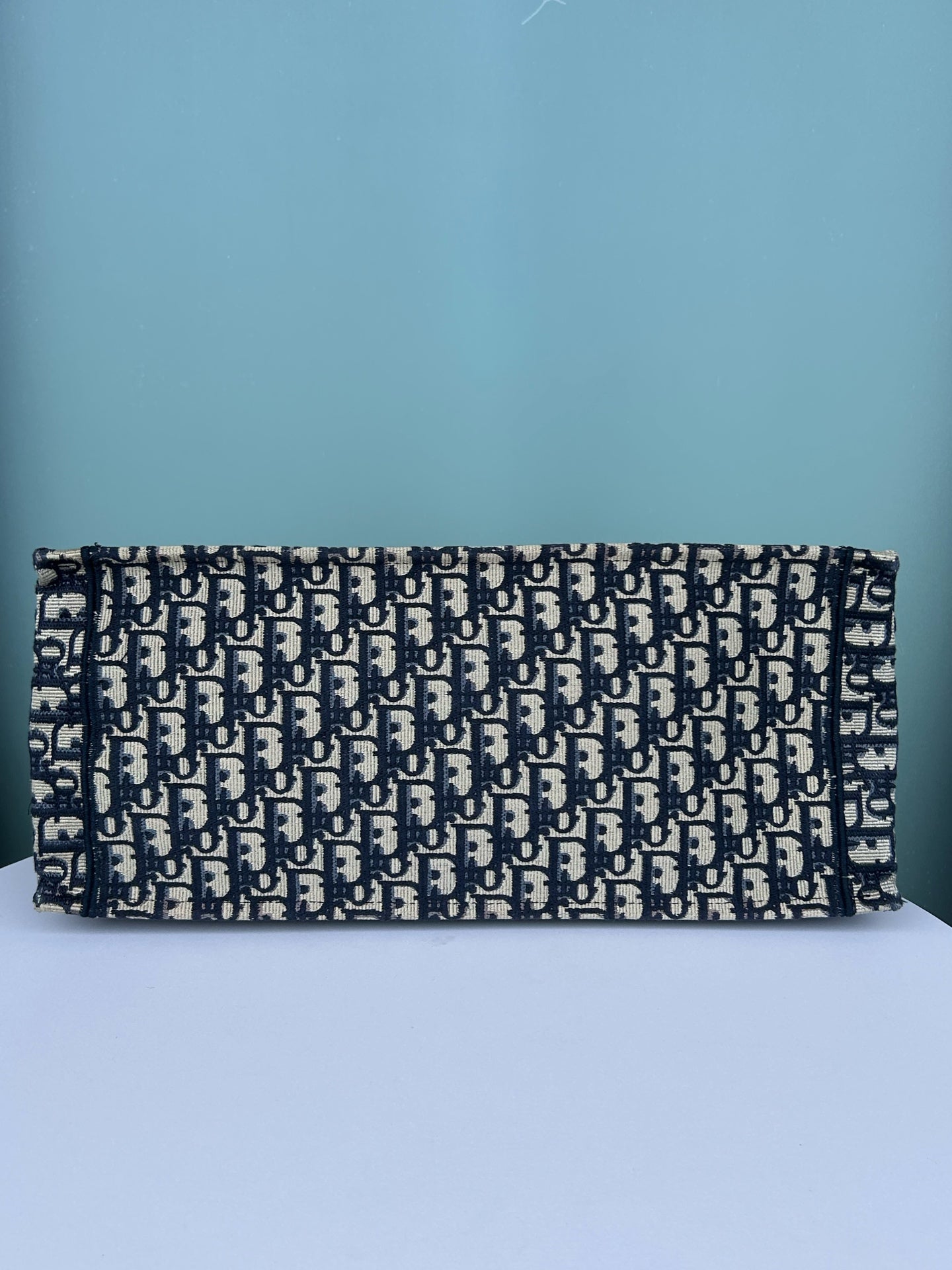 Dior - Book Tote - Cloth - Blue - (large)