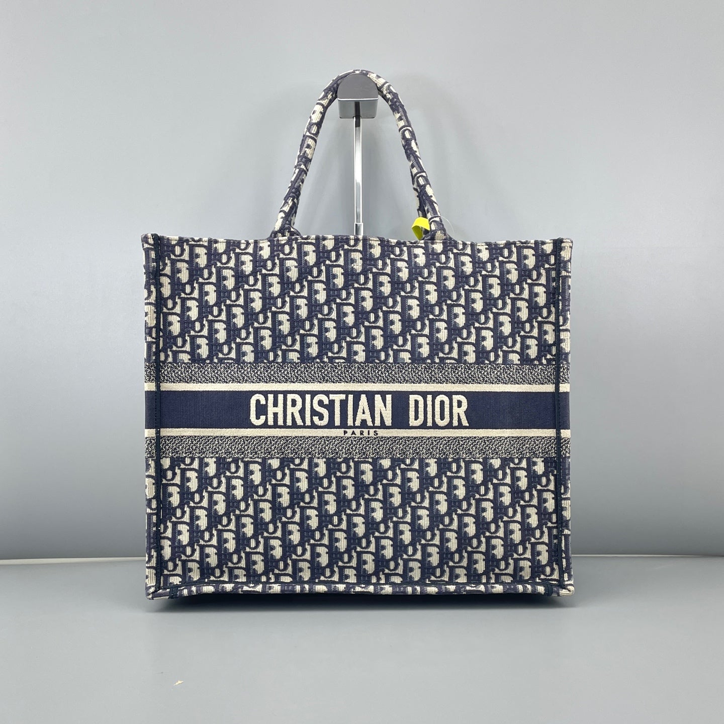 Dior - Book Tote - Cloth - Blue - (large)