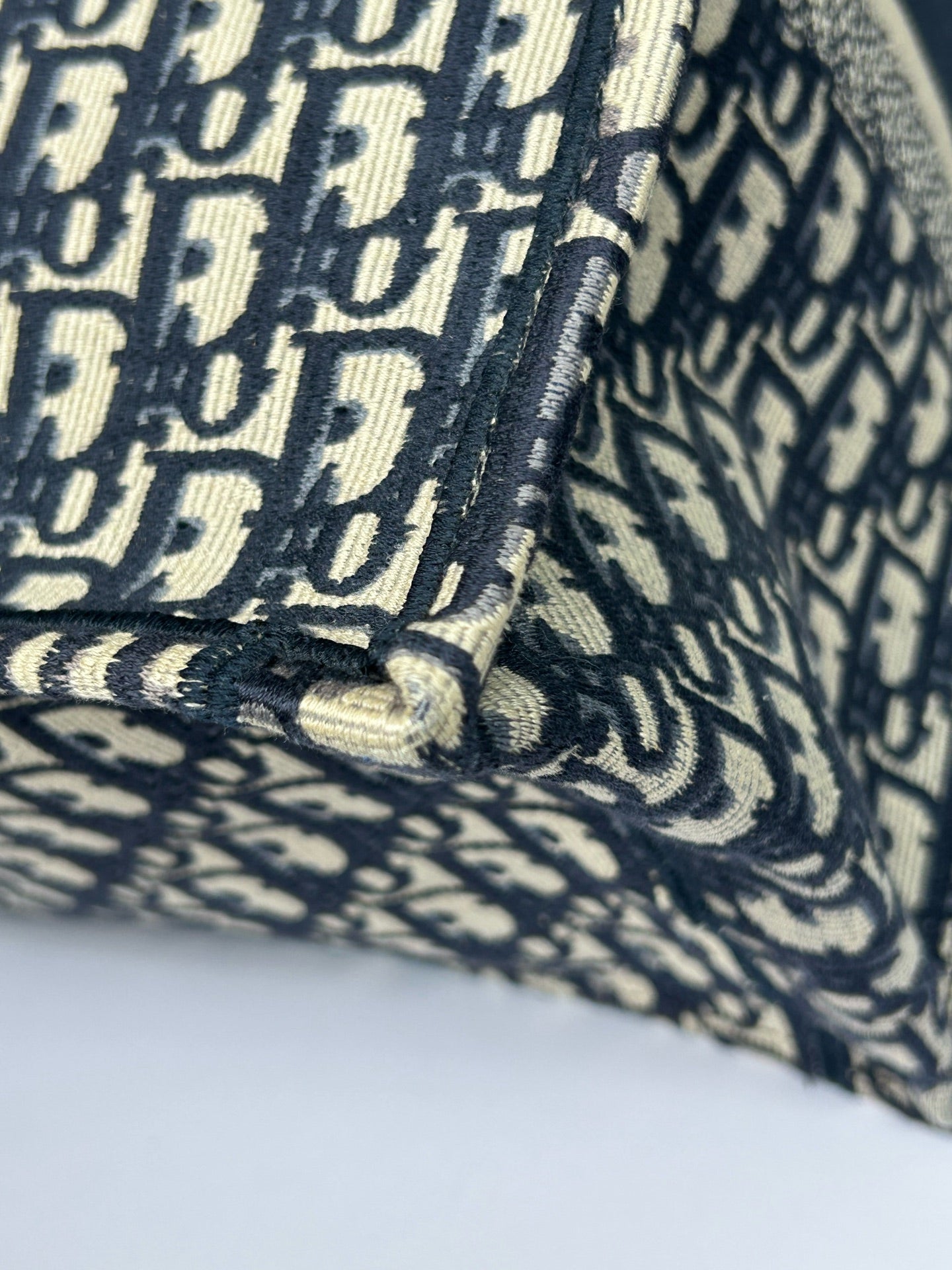 Dior - Book Tote - Cloth - Blue - (large)