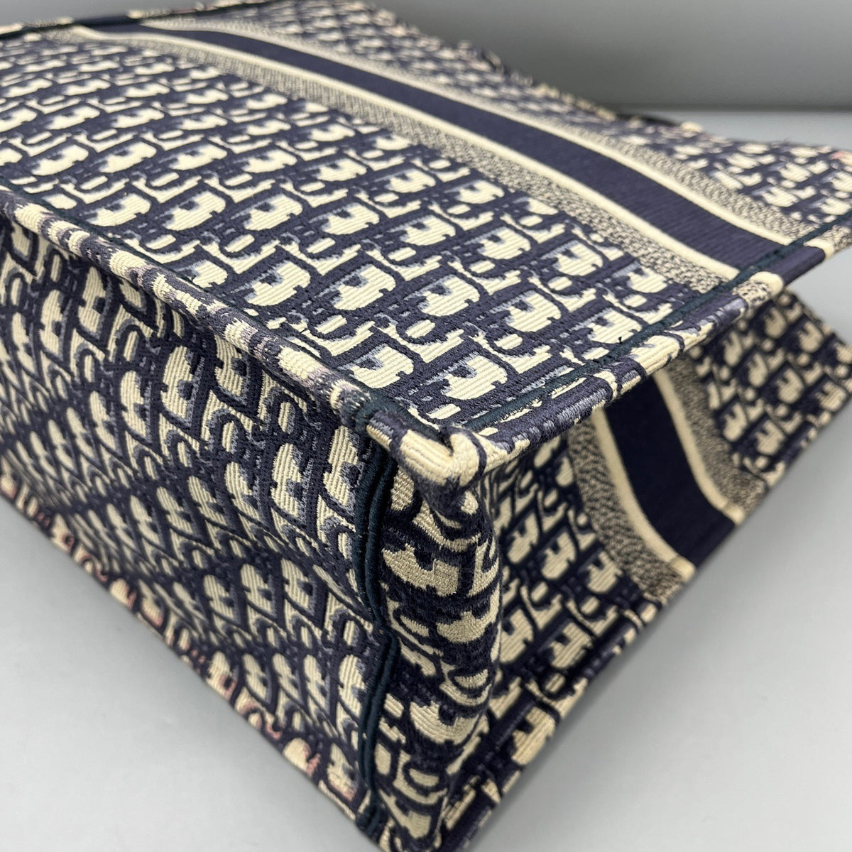 Dior - Book Tote - Cloth - Blue - (large)