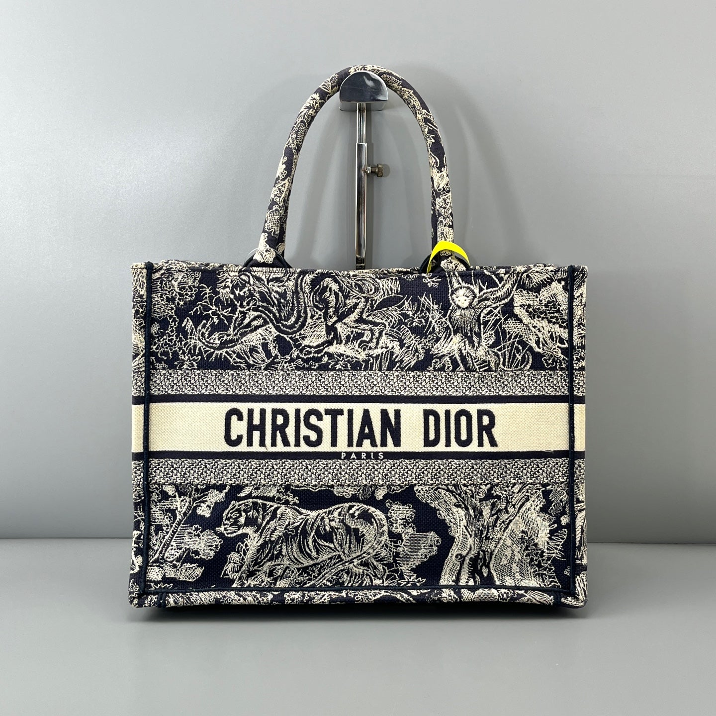 Dior - Book Tote - Cloth - Blue - (Medium)