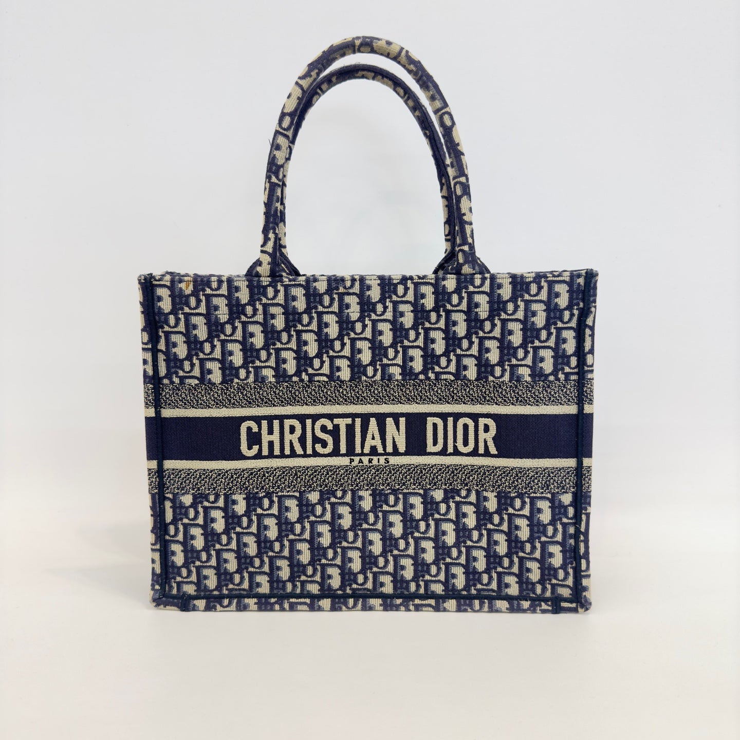 Dior - Book Tote - Cloth - Blue - (medium)